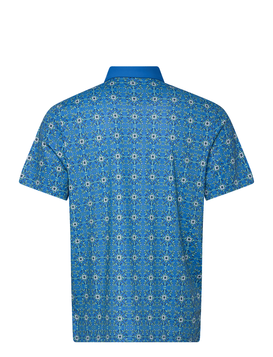 Original Penguin Golf - PETE'S COCKTAIL WINDOWPANE POLO - french blue - 1