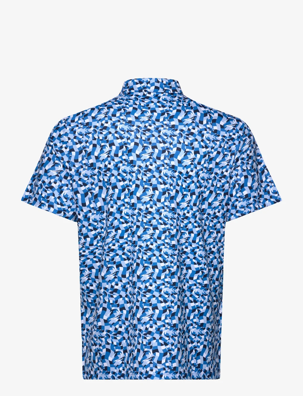 Original Penguin Golf - UNDERWATER MOSAIC GEO POLO - oberteile & t-shirts - french blue - 1
