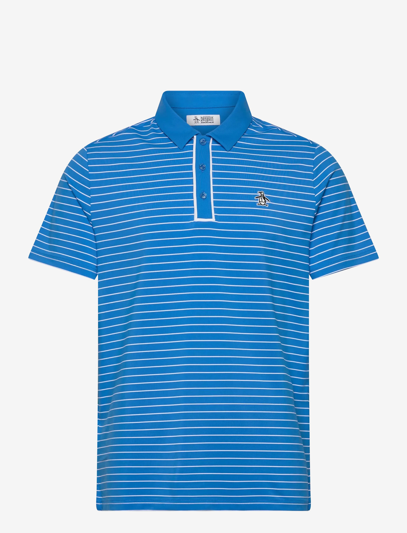 Original Penguin Golf - Heritage Stripe Polo - kurzärmelig - french blue - 0