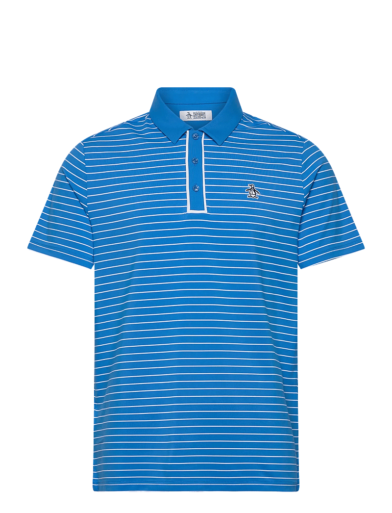 Original Penguin Golf - Heritage Stripe Polo - kurzärmelig - french blue - 0