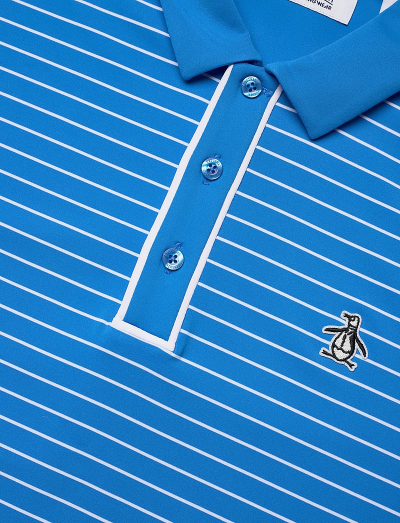 Original Penguin Golf - Heritage Stripe Polo - kurzärmelig - french blue - 2