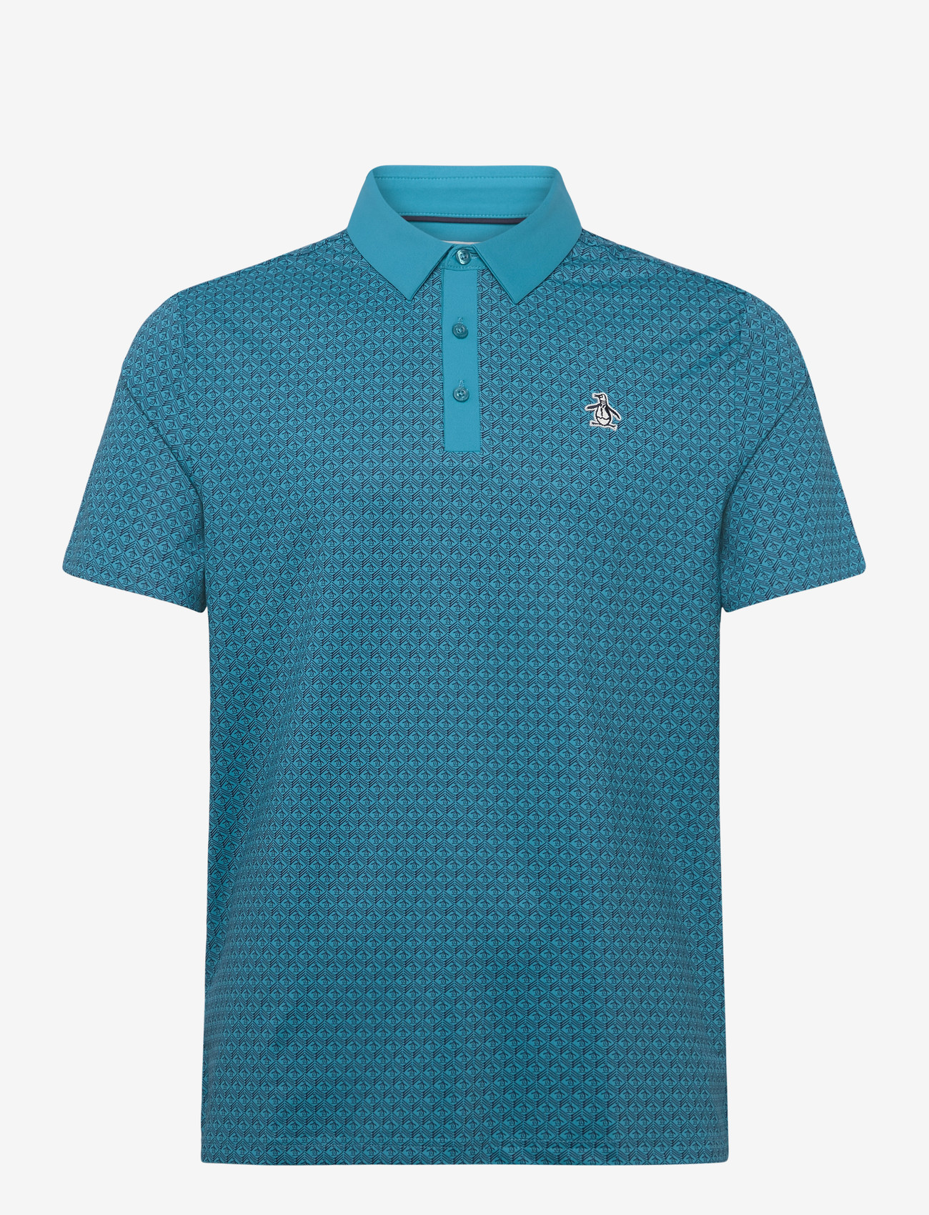 Original Penguin Golf - Pete’s Tee Time Polo - polo's - caribbean sea - 0