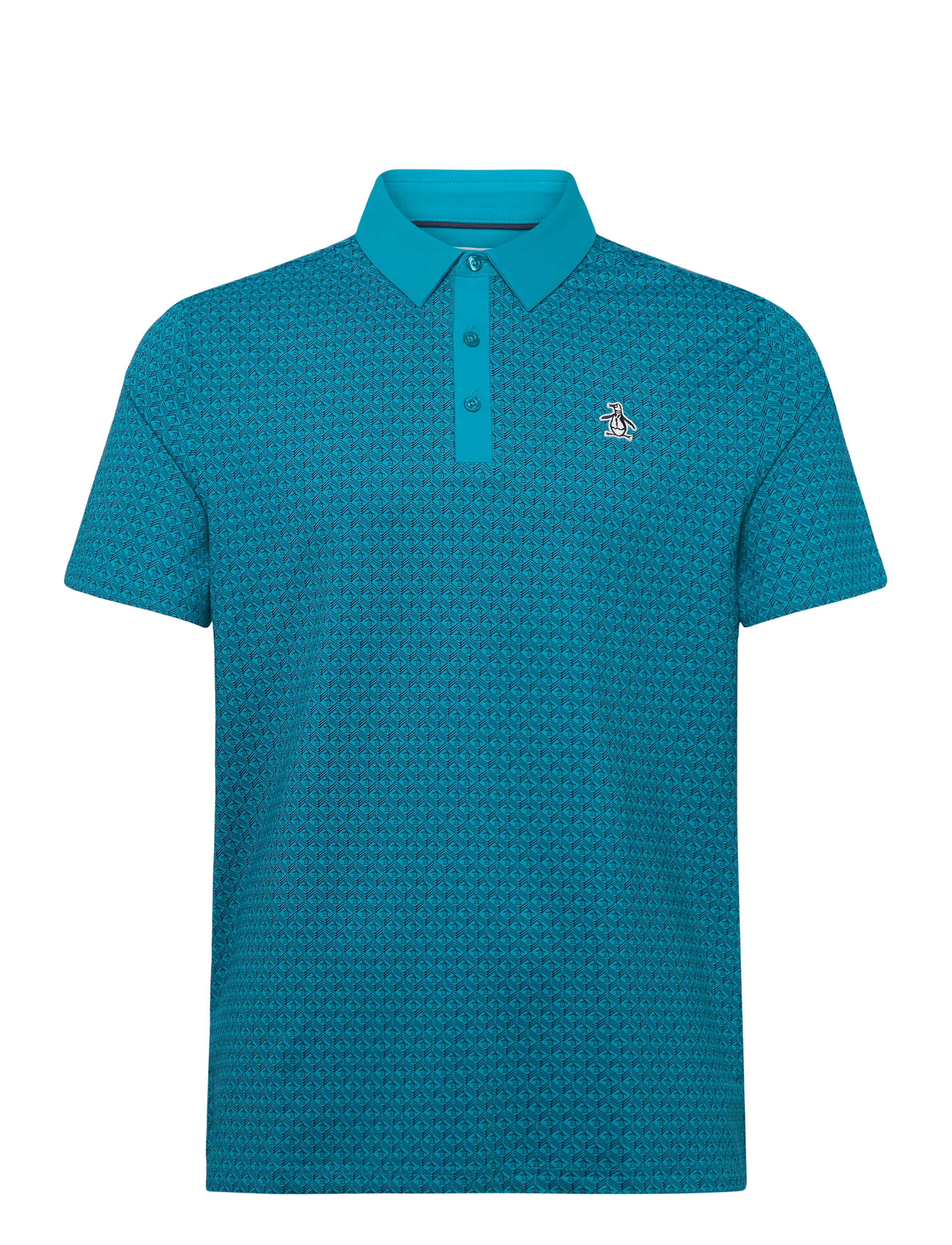 Original Penguin Golf - Pete’s Tee Time Polo - toppar & t-shirts - caribbean sea - 0