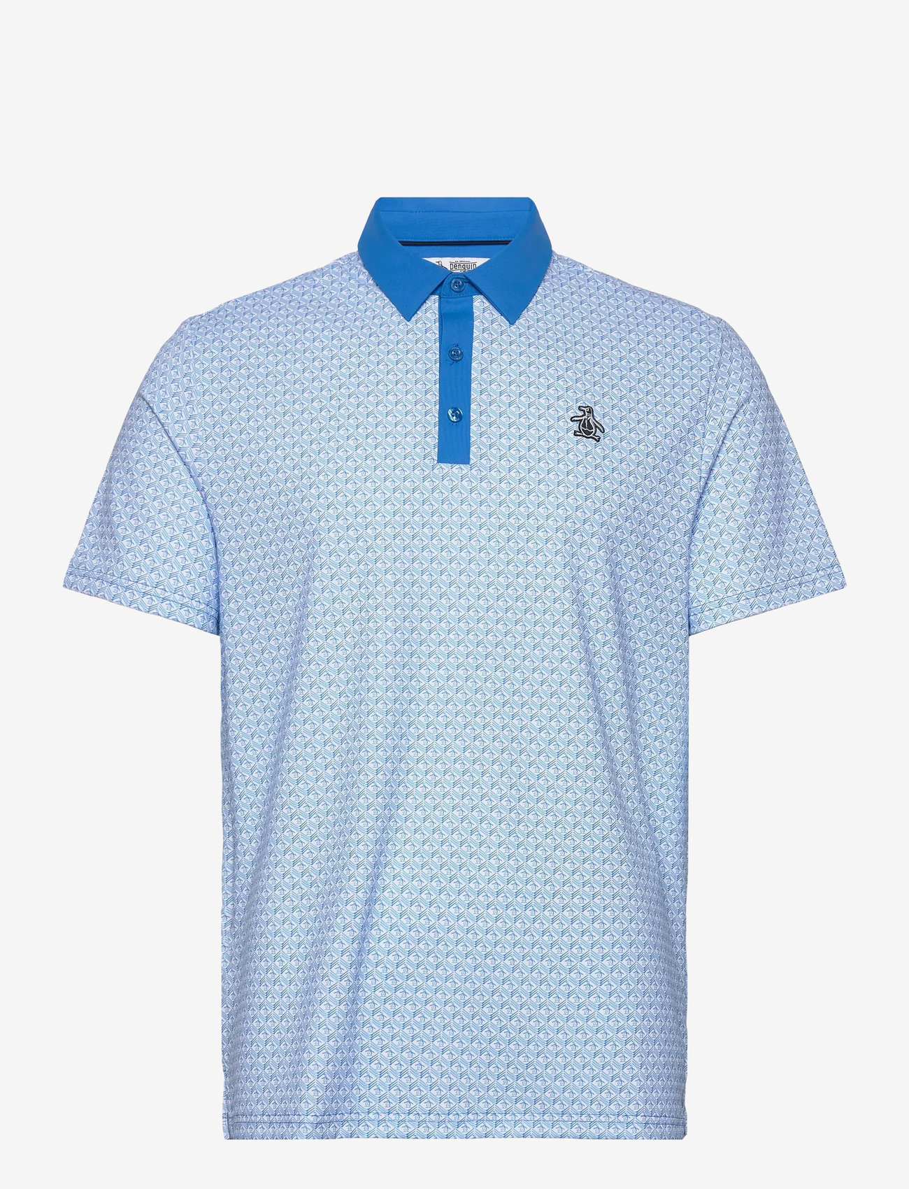 Original Penguin Golf - Pete’s Tee Time Polo - oberteile & t-shirts - french blue - 0