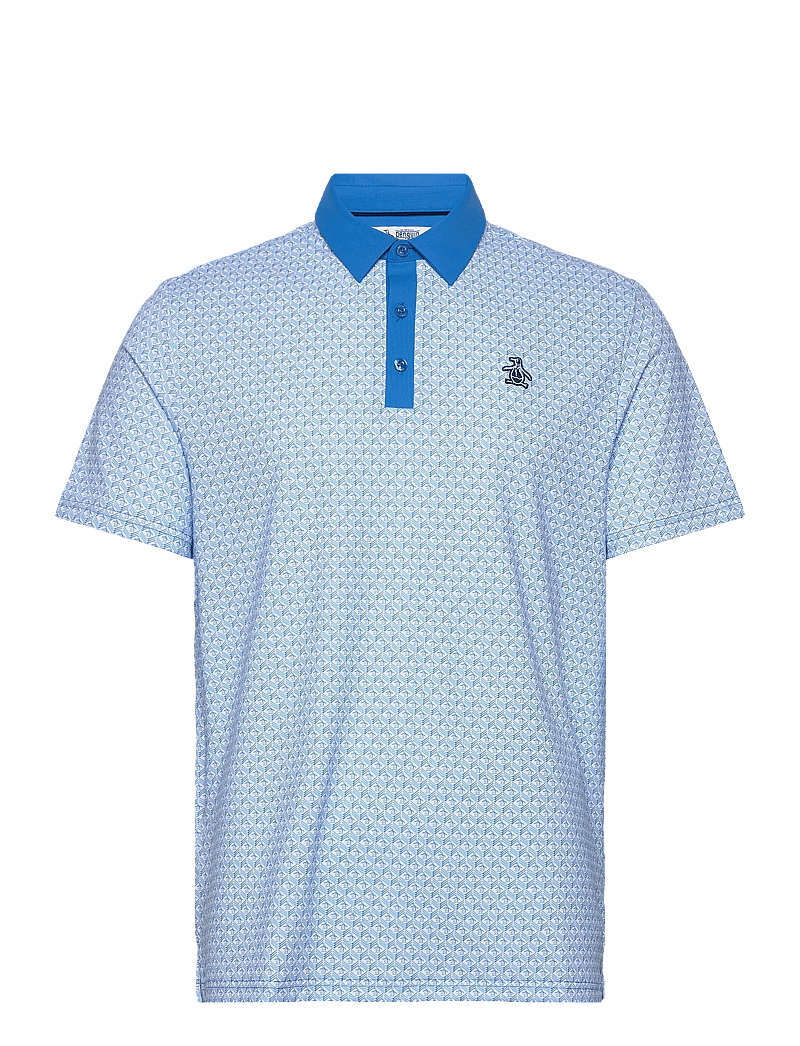 Original Penguin Golf - Pete’s Tee Time Polo - oberteile & t-shirts - french blue - 0