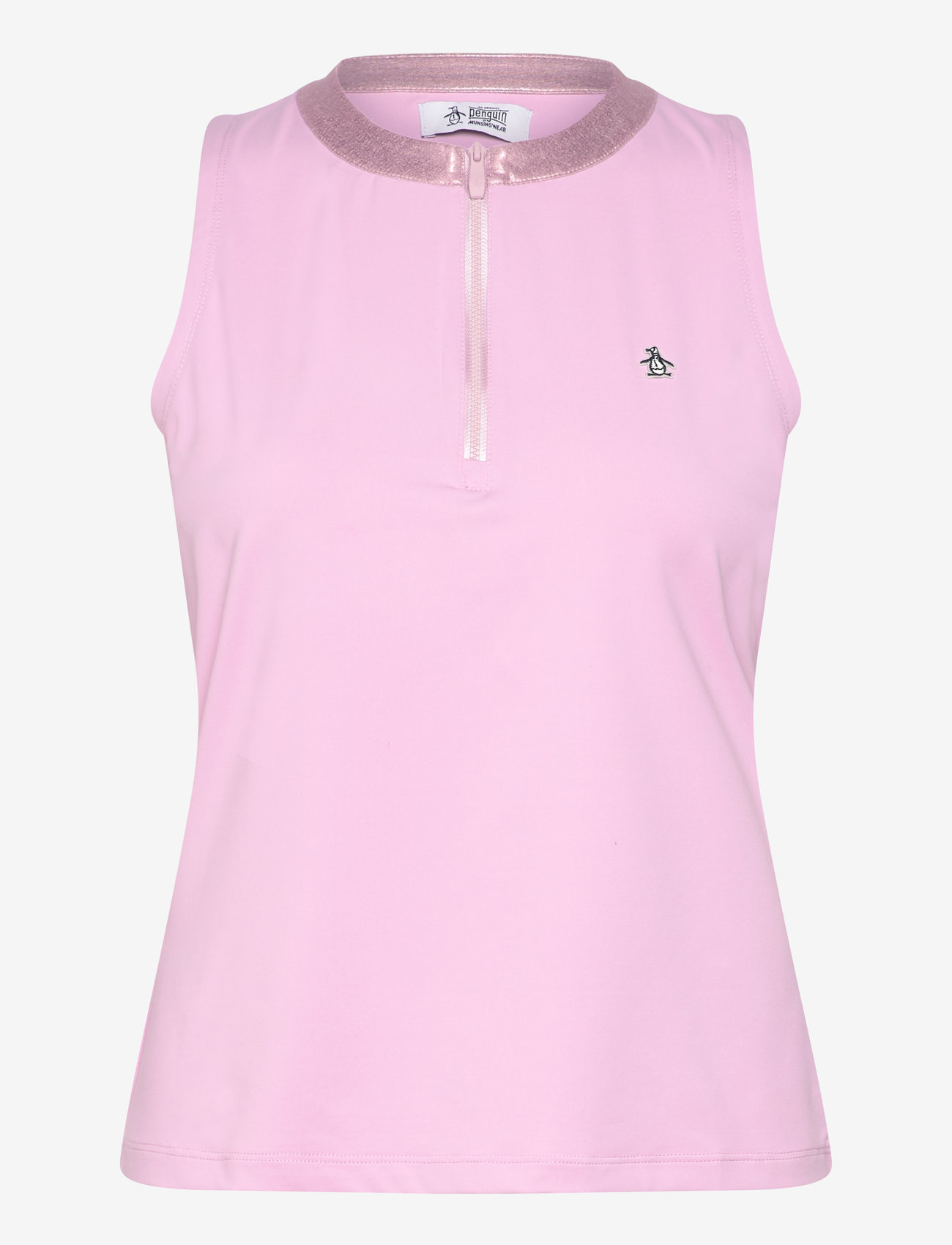 Original Penguin Golf - SL Metalic Mock - sportstoppe - charm pink - 0