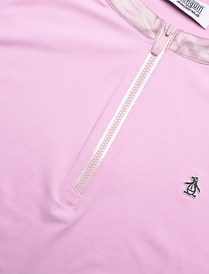 Original Penguin Golf - SL Metalic Mock - topit & t-paidat - charm pink - 2