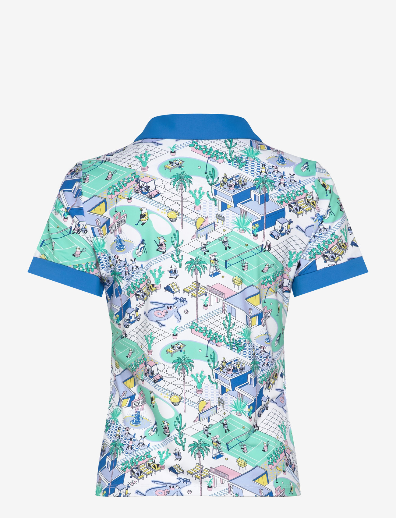 Original Penguin Golf - SS Palm Springs Polo - oberteile & t-shirts - bright white - 1