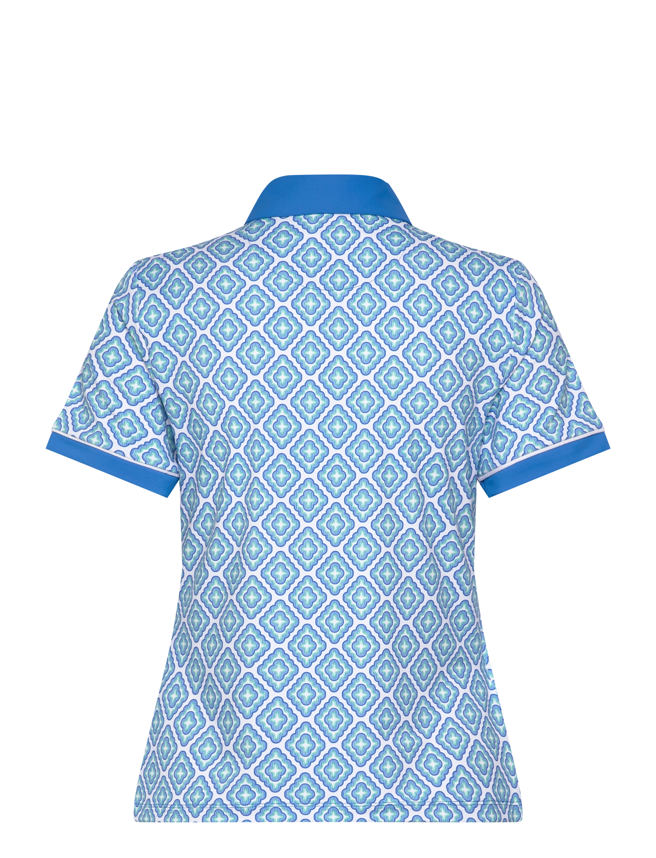 Original Penguin Golf - Cap Sleeve Printed Polo - alussärgid ja t-särgid - french blue - 1