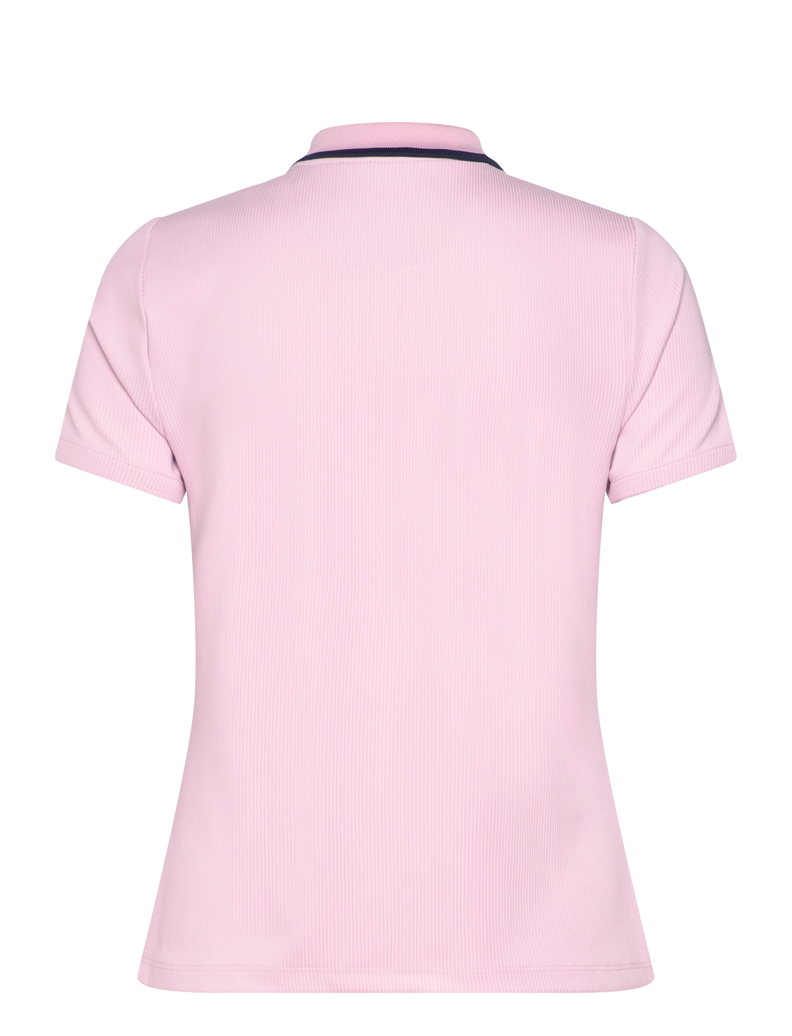 Original Penguin Golf - SS Rib Polo W/ Metallic Zipper - charm pink - 1