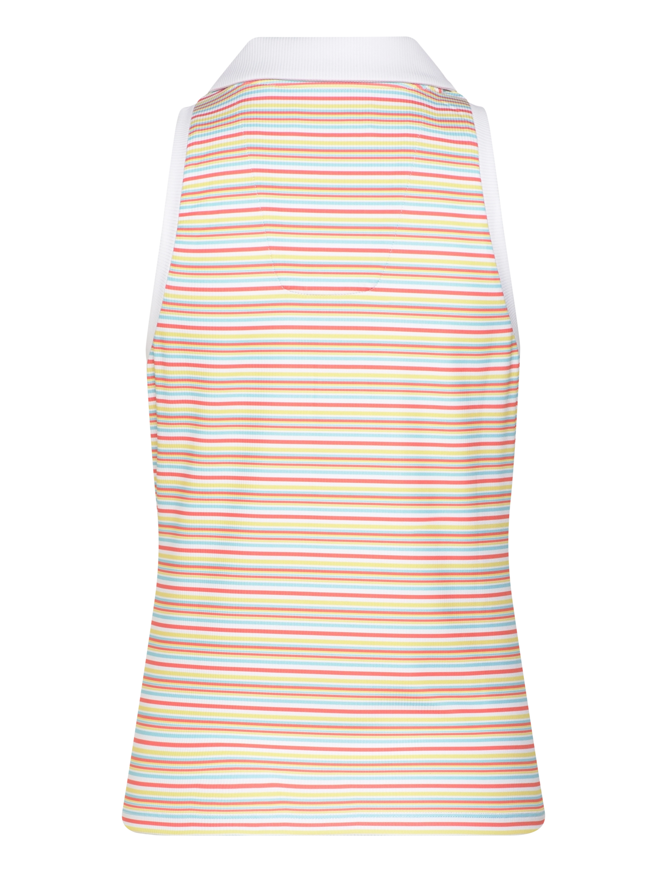 Original Penguin Golf - Ribbed Fine Line Stripe SL Polo - bright white - 1