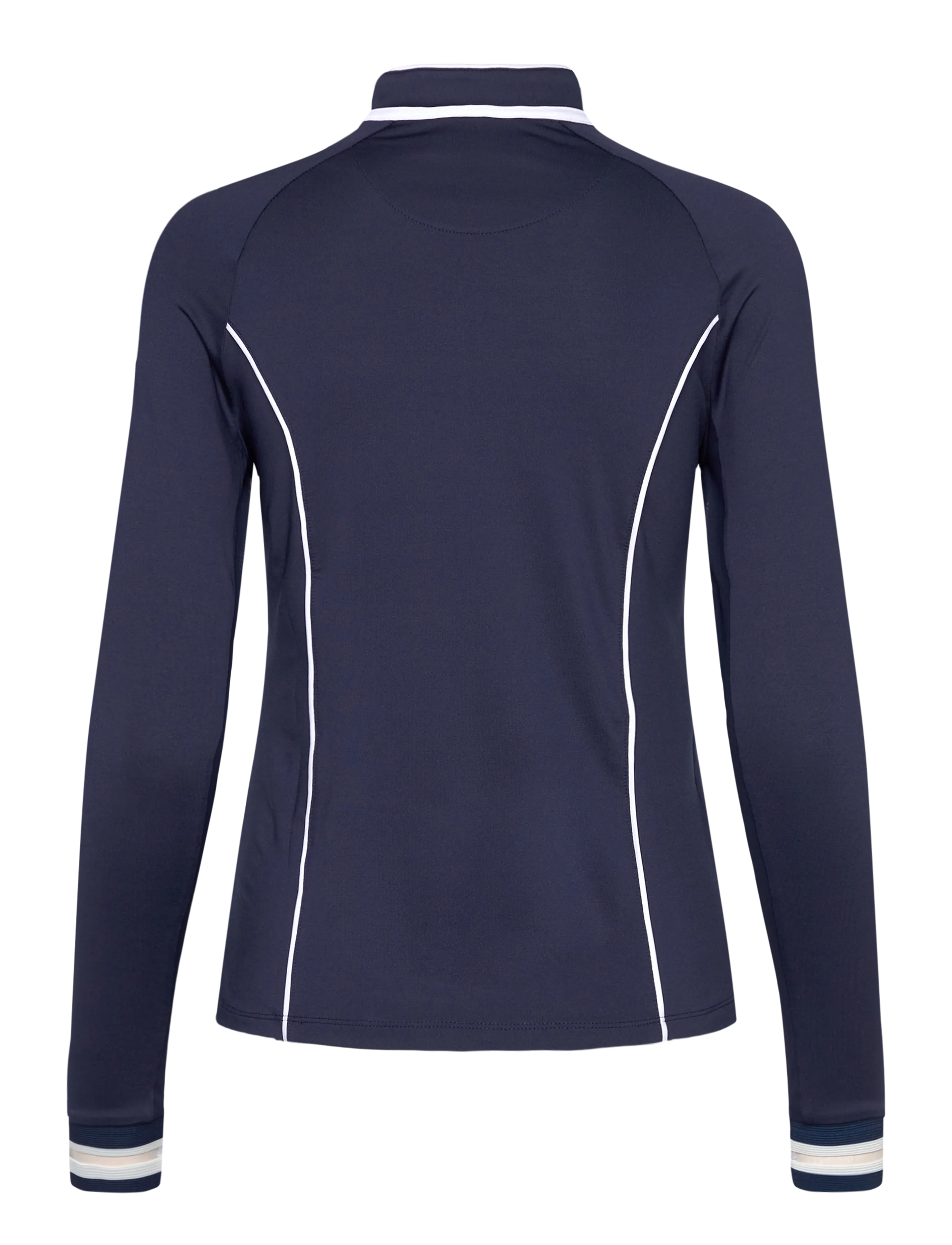 Original Penguin Golf - SUN PROTECTION GOLF 1/4 ZIP TOP - overdele - black iris - 1