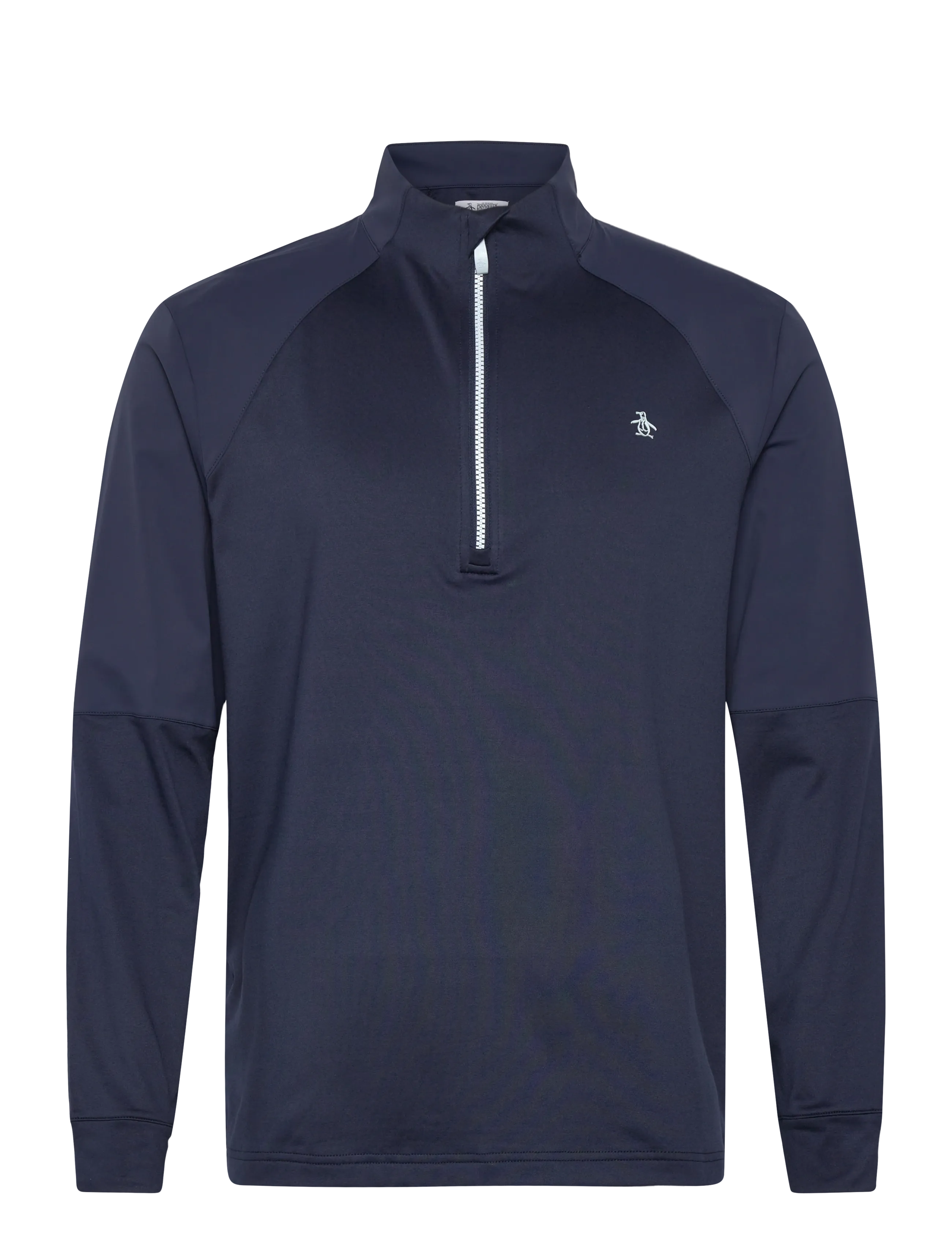 ORIGINAL PENGUIN GOLF Mixed Media 1/4 Zip Pullover Navy - M - Herren