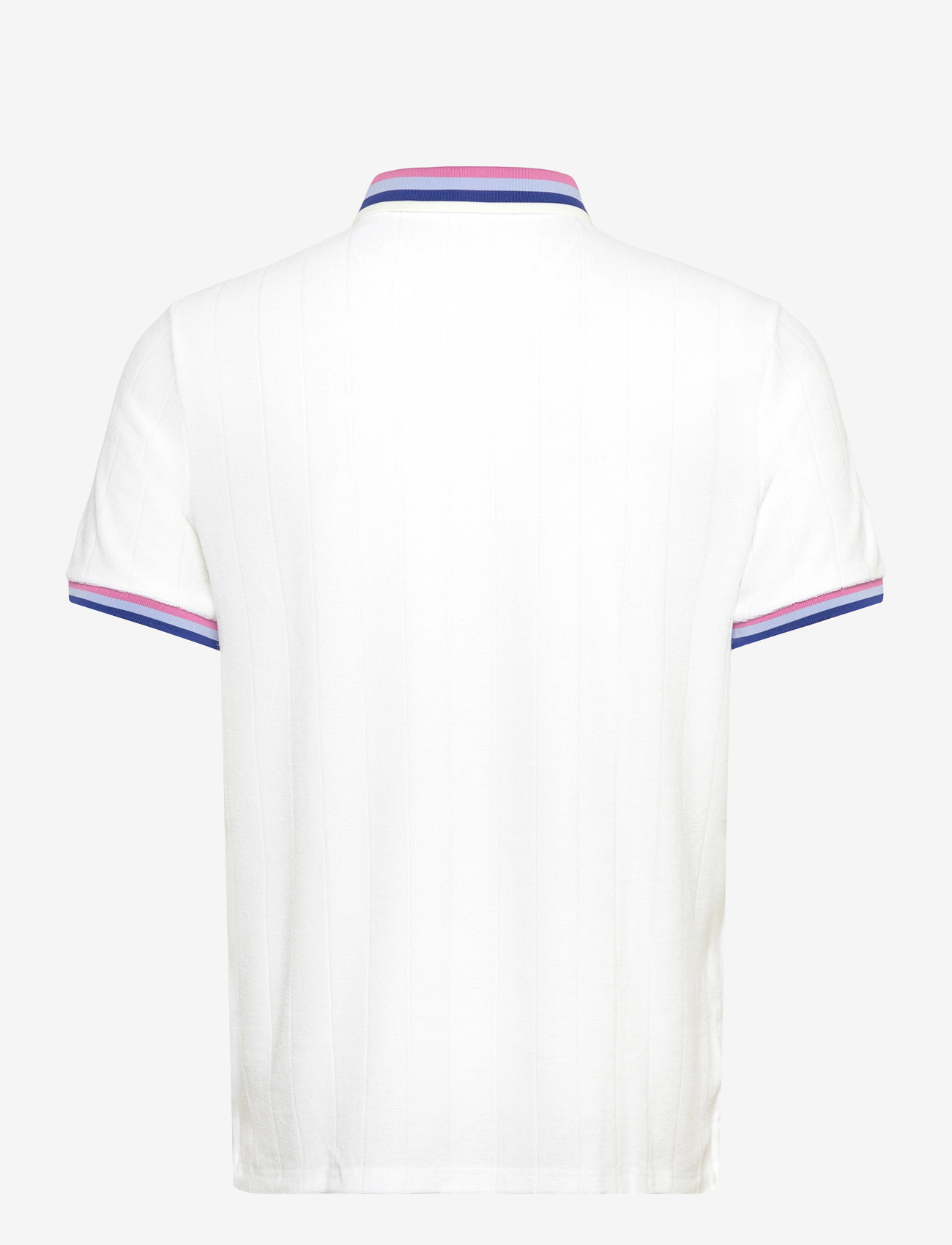 Original Penguin Golf - Performance polo with ribbed blocking - kortærmede poloer - bright white - 1