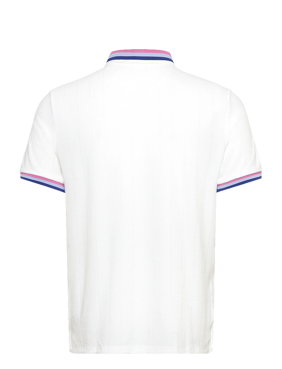 Original Penguin Golf - Performance polo with ribbed blocking - palaidinės ir marškinėliai - bright white - 1