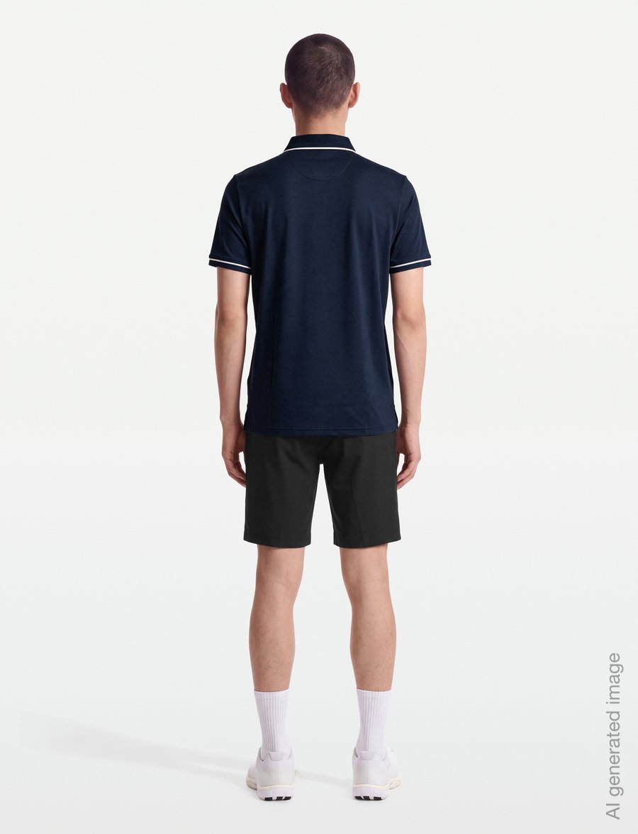 Original Penguin Golf - PETE’S SOLID POLO - polos - black iris - 4