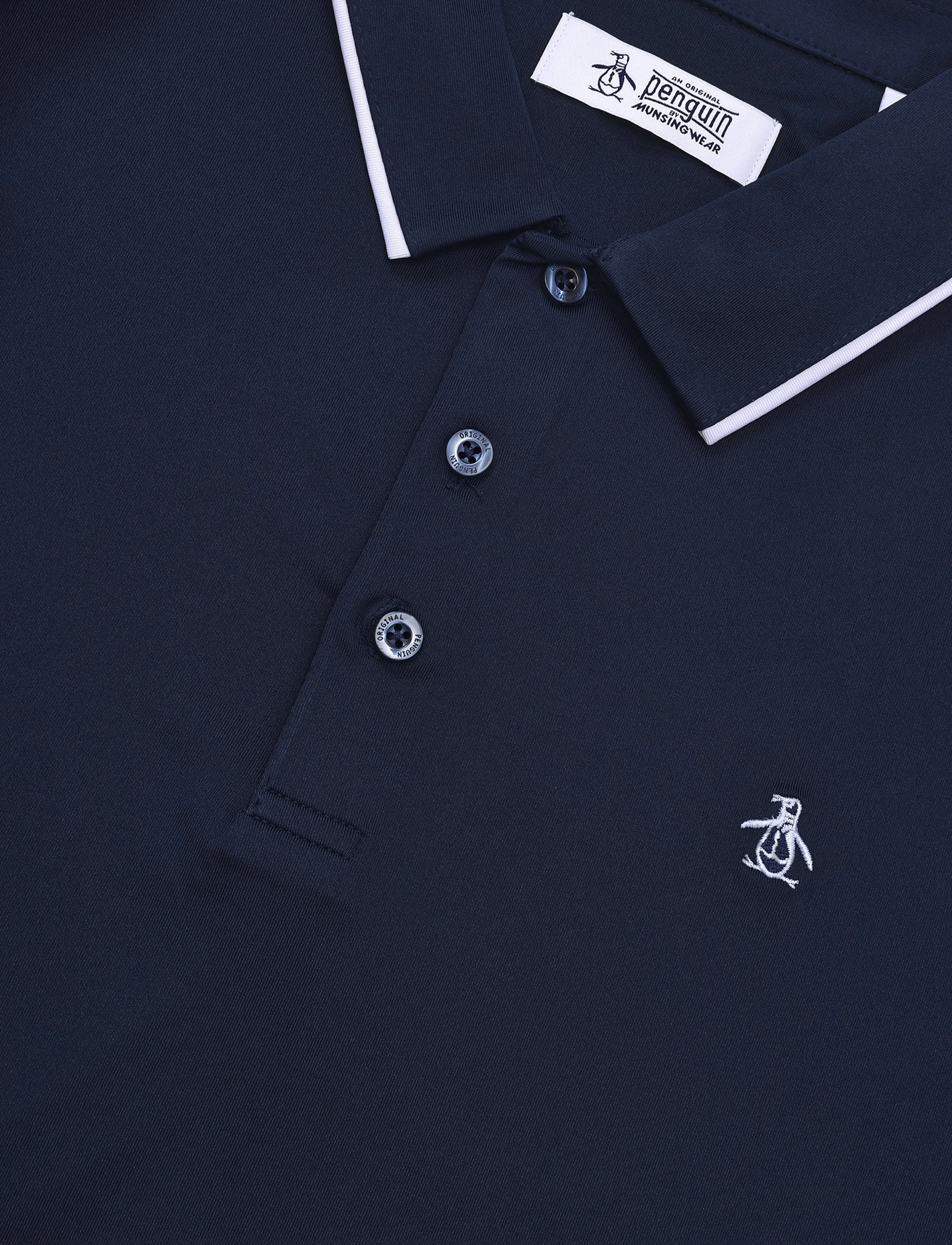 Original Penguin Golf - PETE’S SOLID POLO - oberteile & t-shirts - black iris - 2