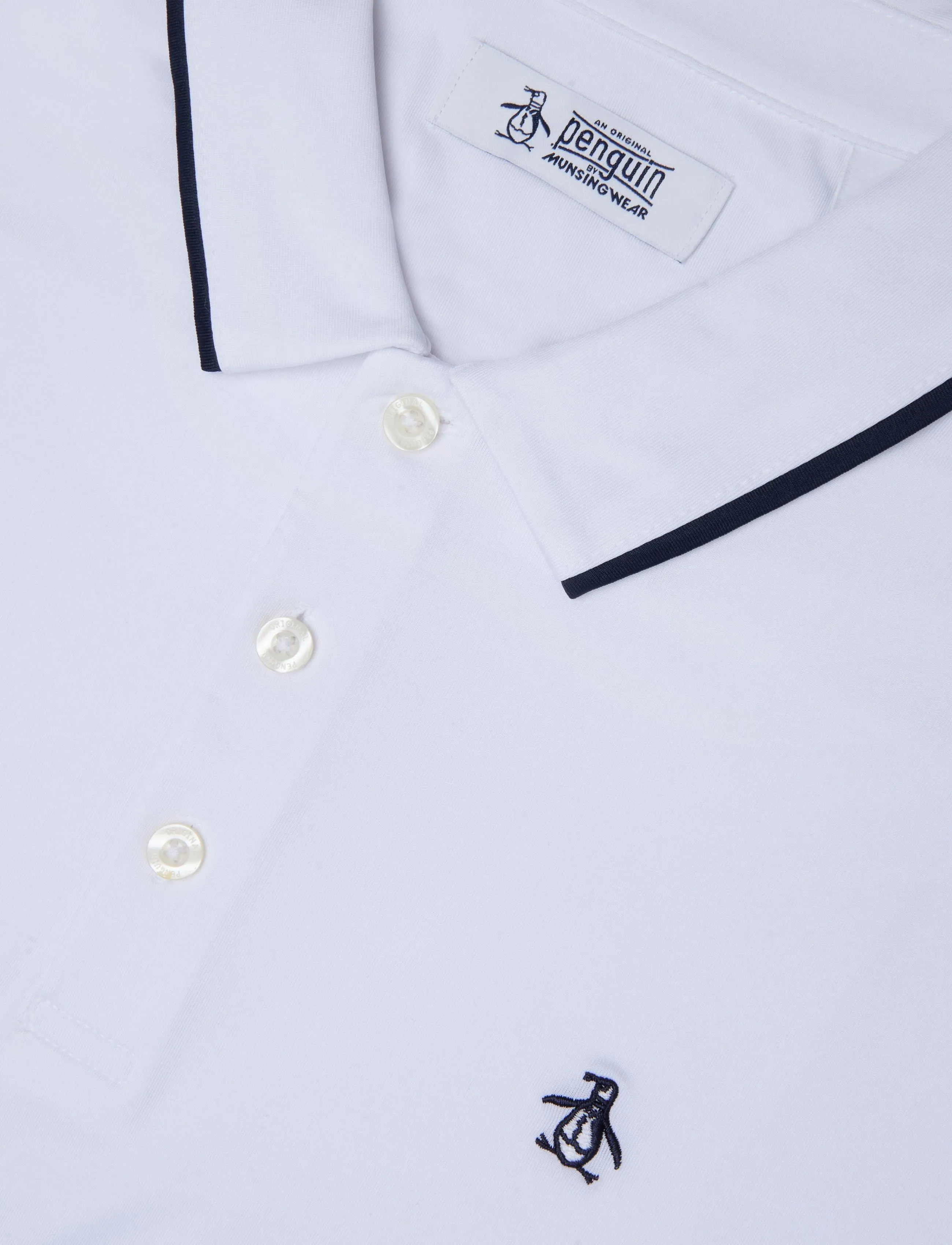 Original Penguin Golf - PETE’S SOLID POLO - bright white - 2