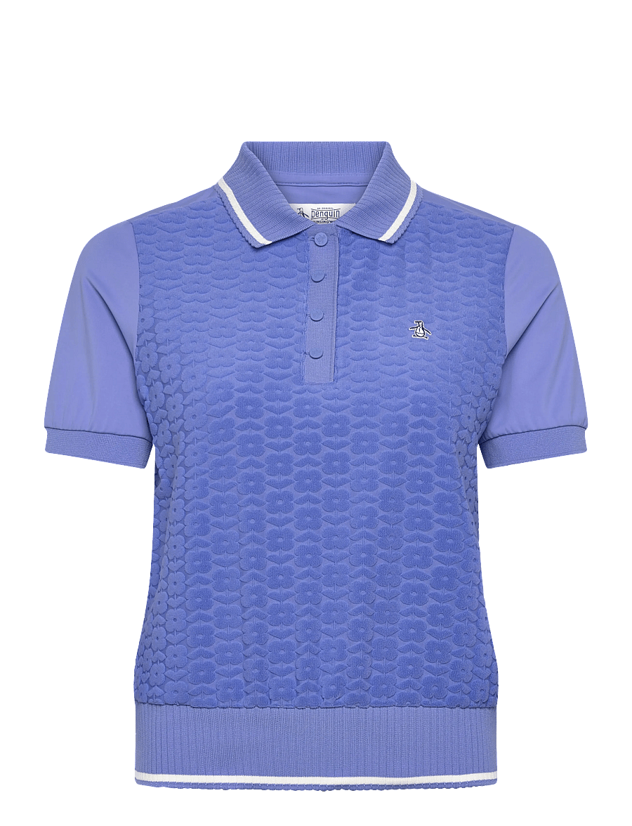 Original Penguin Golf - Button placket polo - toppar & t-shirts - ultramarine - 0