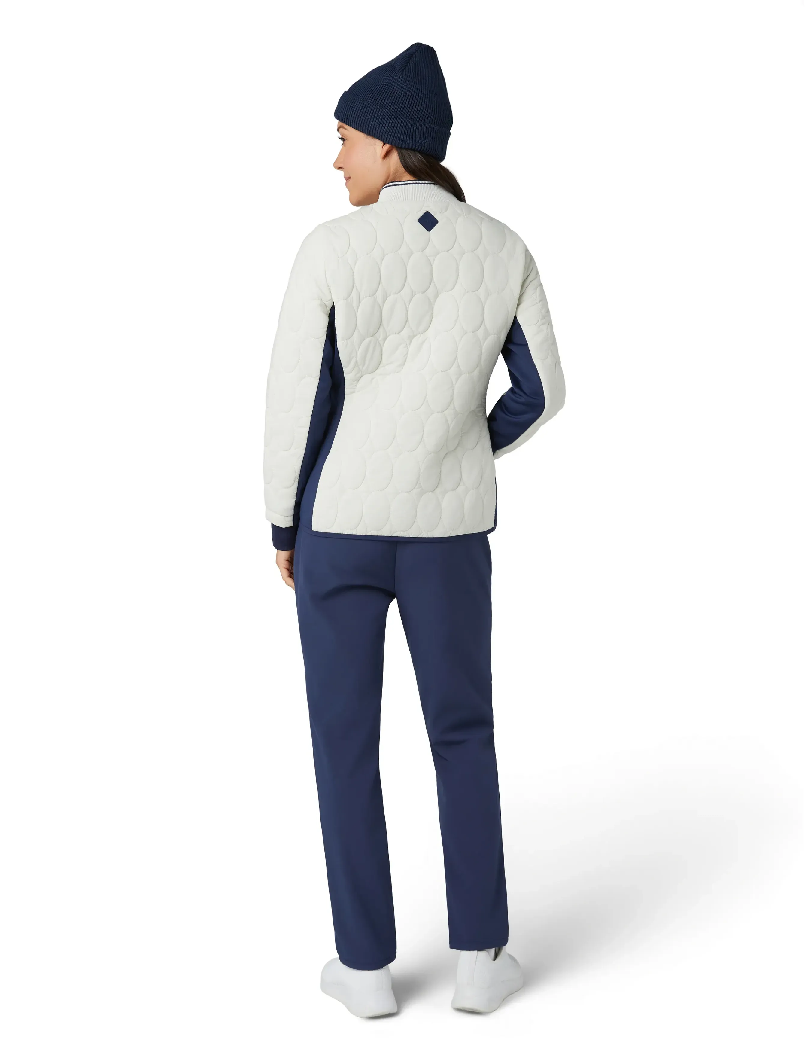 Original Penguin Golf - Quilted Puffer Jacket - golfijakid - silver birch - 3