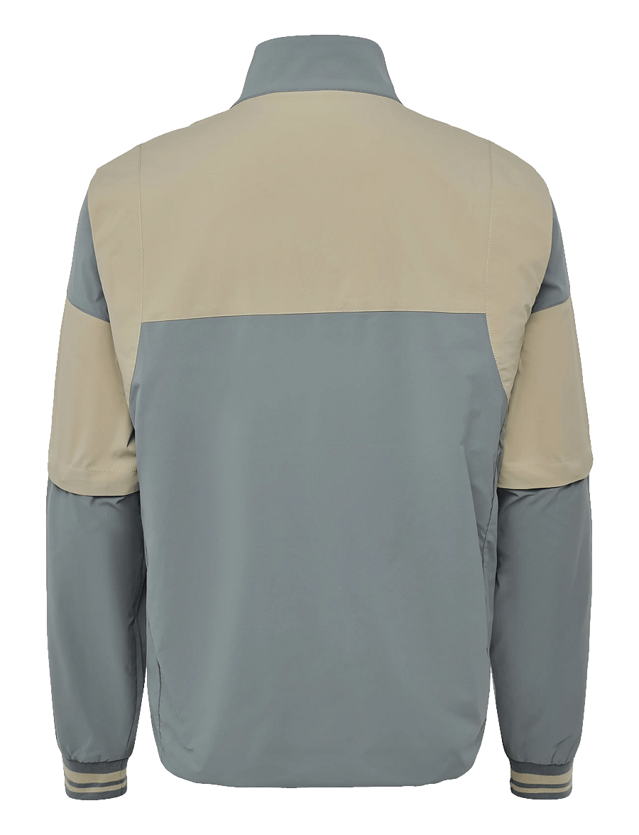 Original Penguin Golf - 1/4 ZIP COLOR BLOCK WIND JACKET - quiet shade - 1