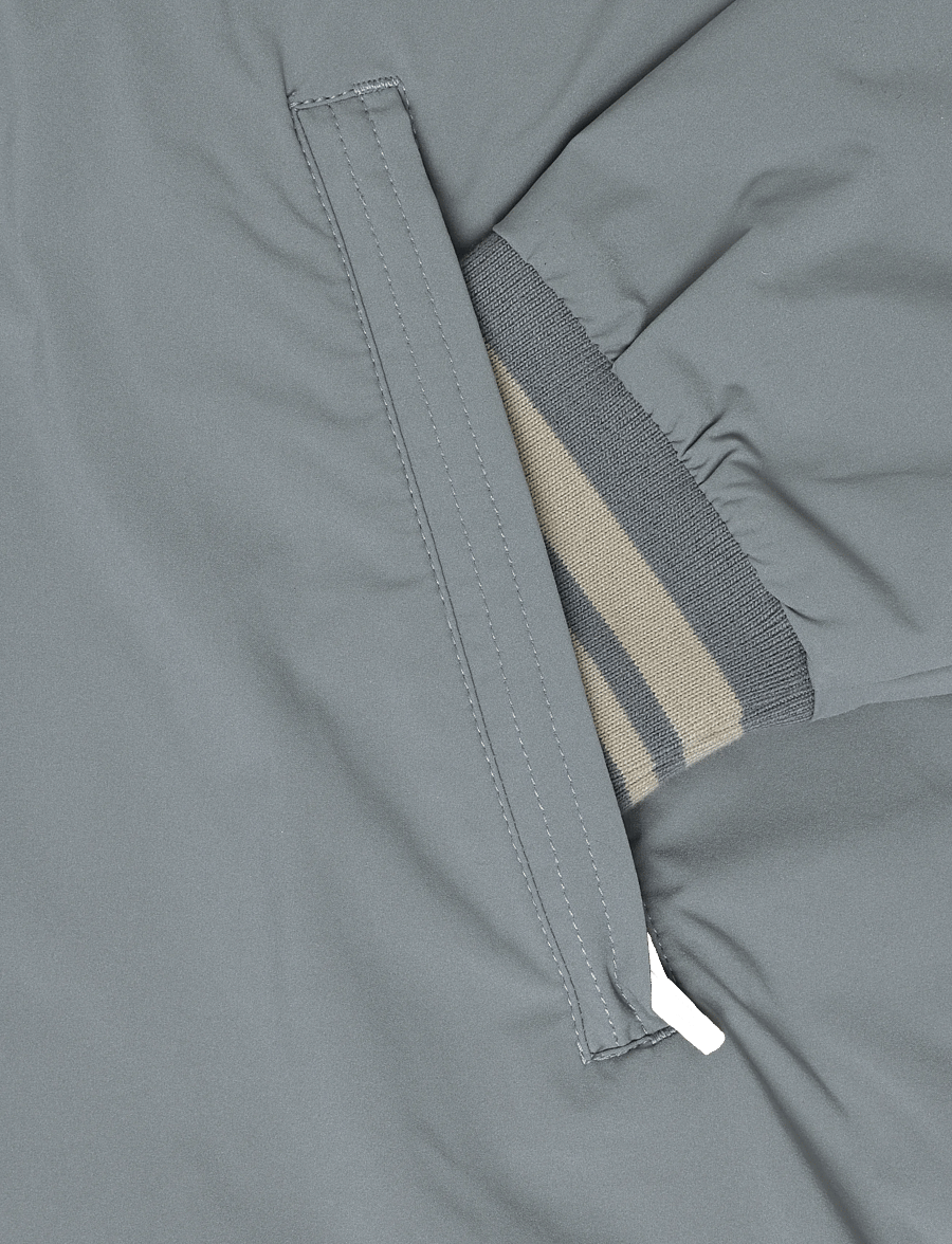 Original Penguin Golf - 1/4 ZIP COLOR BLOCK WIND JACKET - quiet shade - 3