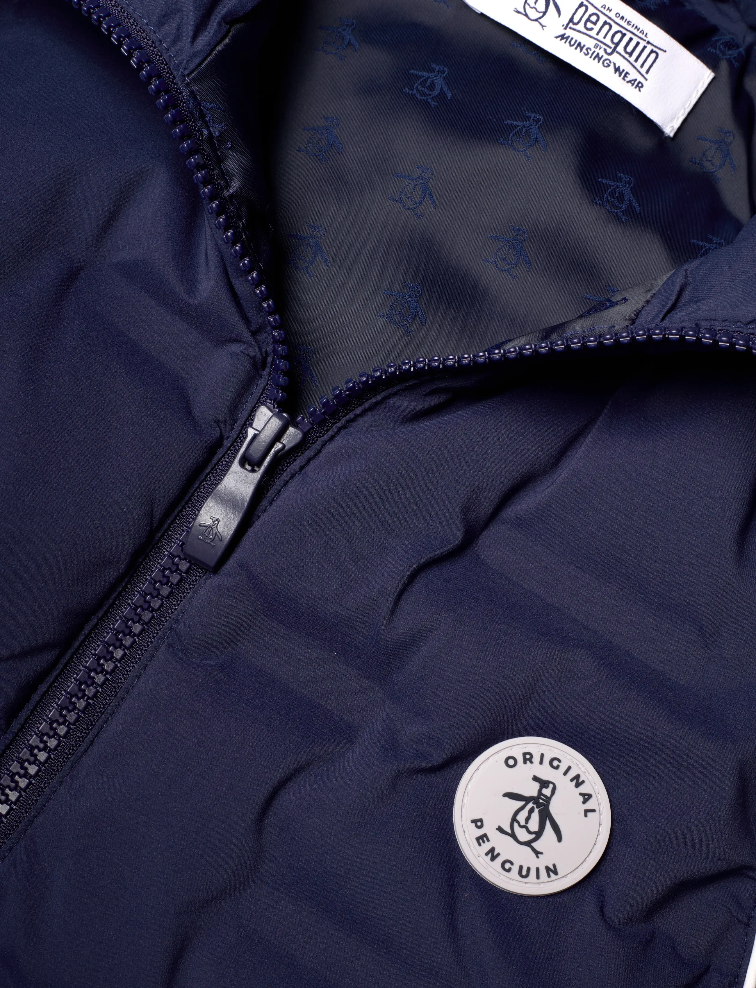 Original Penguin Golf - Insulated Woven Vest - outdoor - black iris - 2