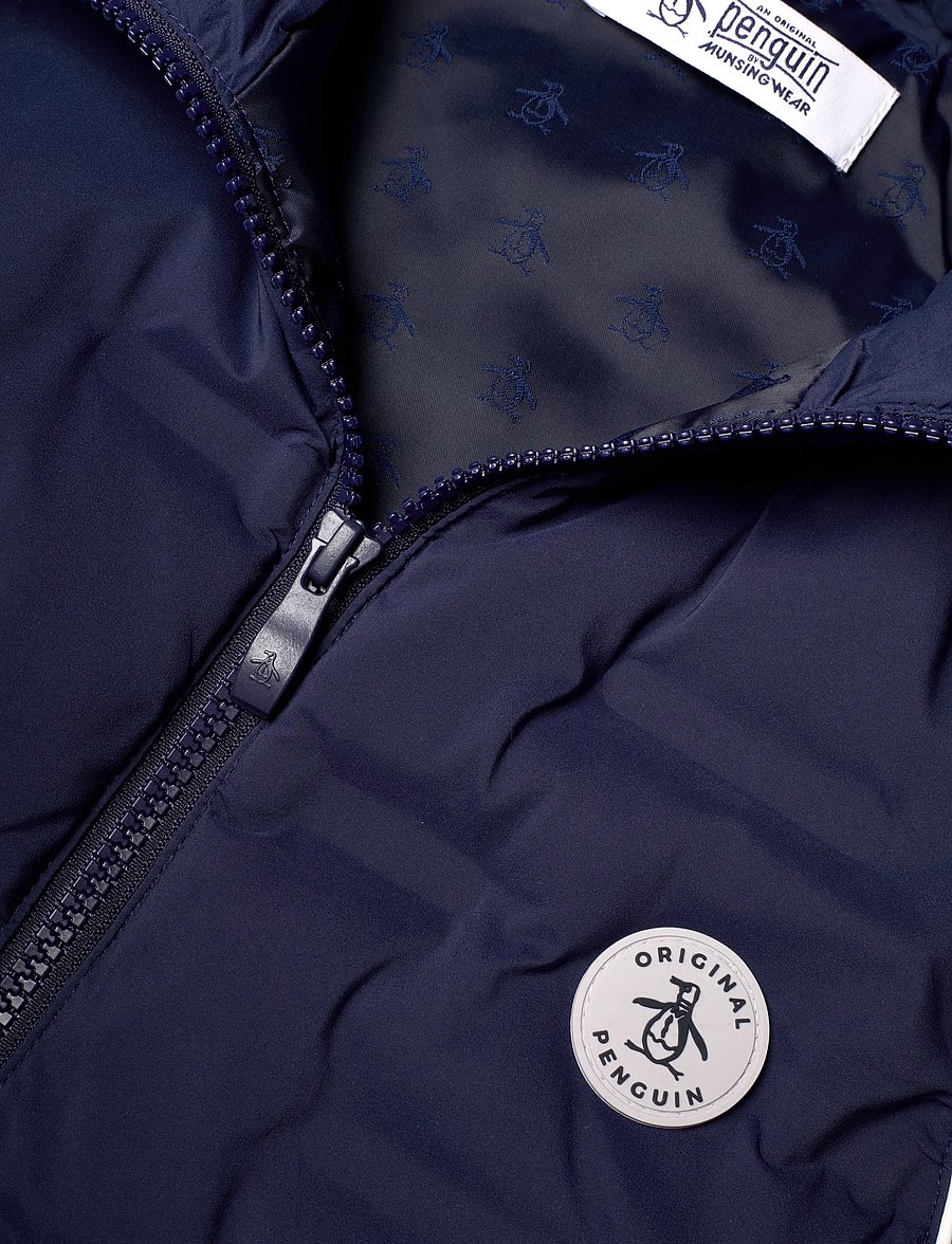 Original Penguin Golf - Insulated Woven Vest - outdoor - black iris - 2