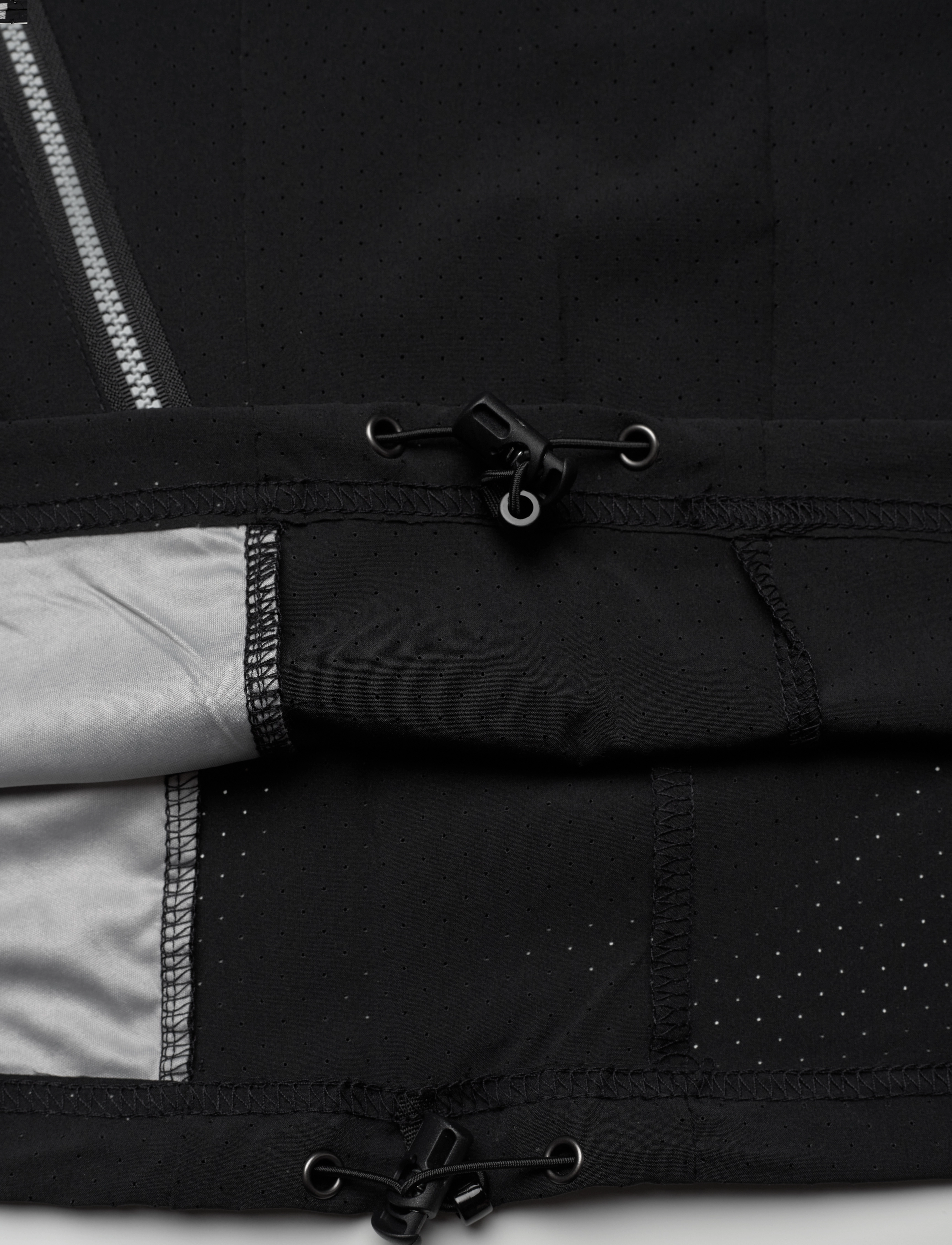 Original Penguin Golf - LS 1/4 ZIP LIGHTWEIGT WINDBREAKER - caviar - 4