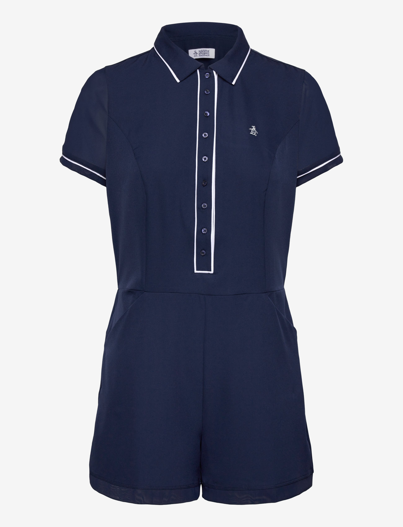 Original Penguin Golf - SS VERONICA ROMPER - jumpsuits & bodies - black iris - 0
