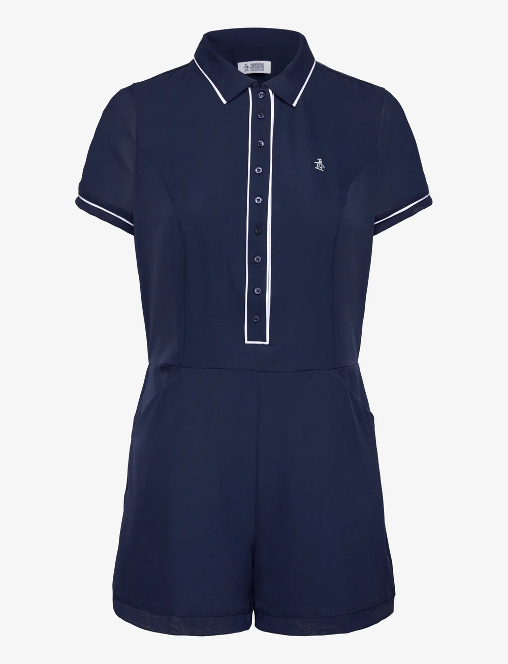 Original Penguin Golf - SS VERONICA ROMPER - jumpsuits & bodies - black iris - 0