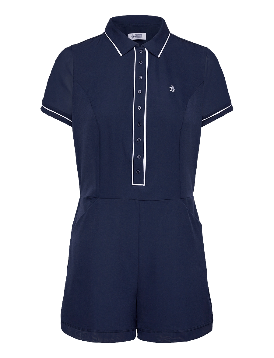 Original Penguin Golf - SS VERONICA ROMPER - kombinezony i body - black iris - 0