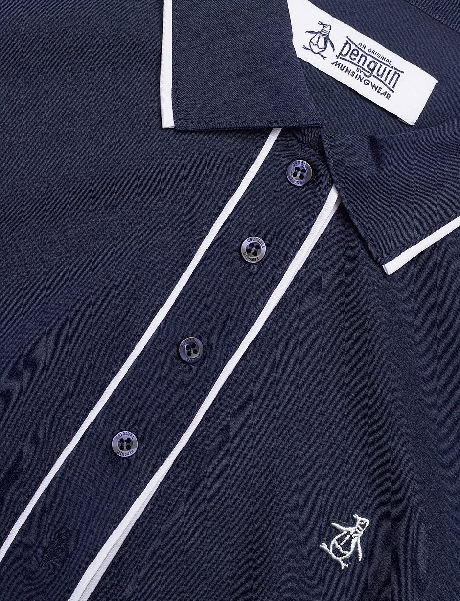 Original Penguin Golf - SS VERONICA ROMPER - kombinezony i body - black iris - 2