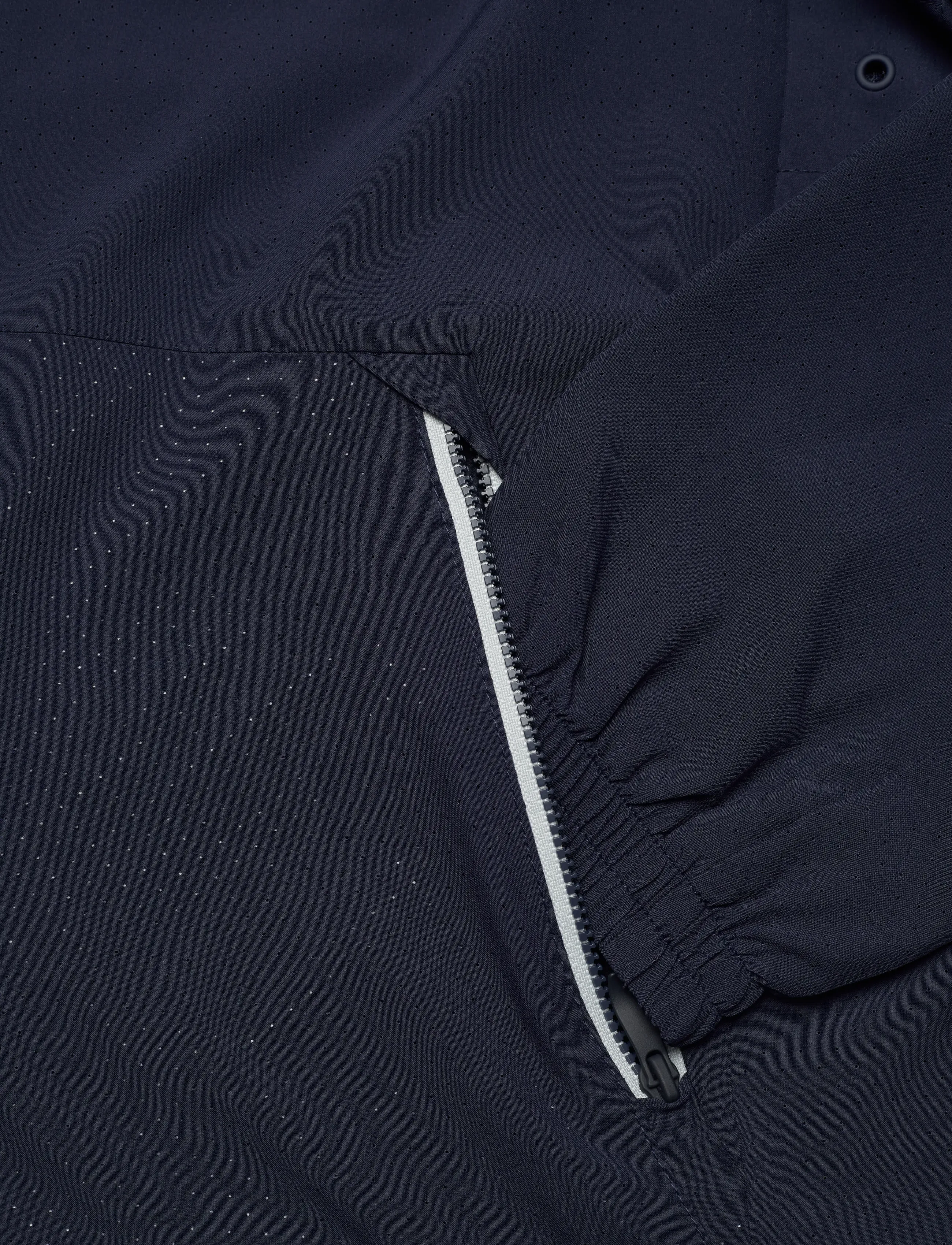 Original Penguin Golf - Lightweight Ventilated Crew Neck Jacket - black iris - 3