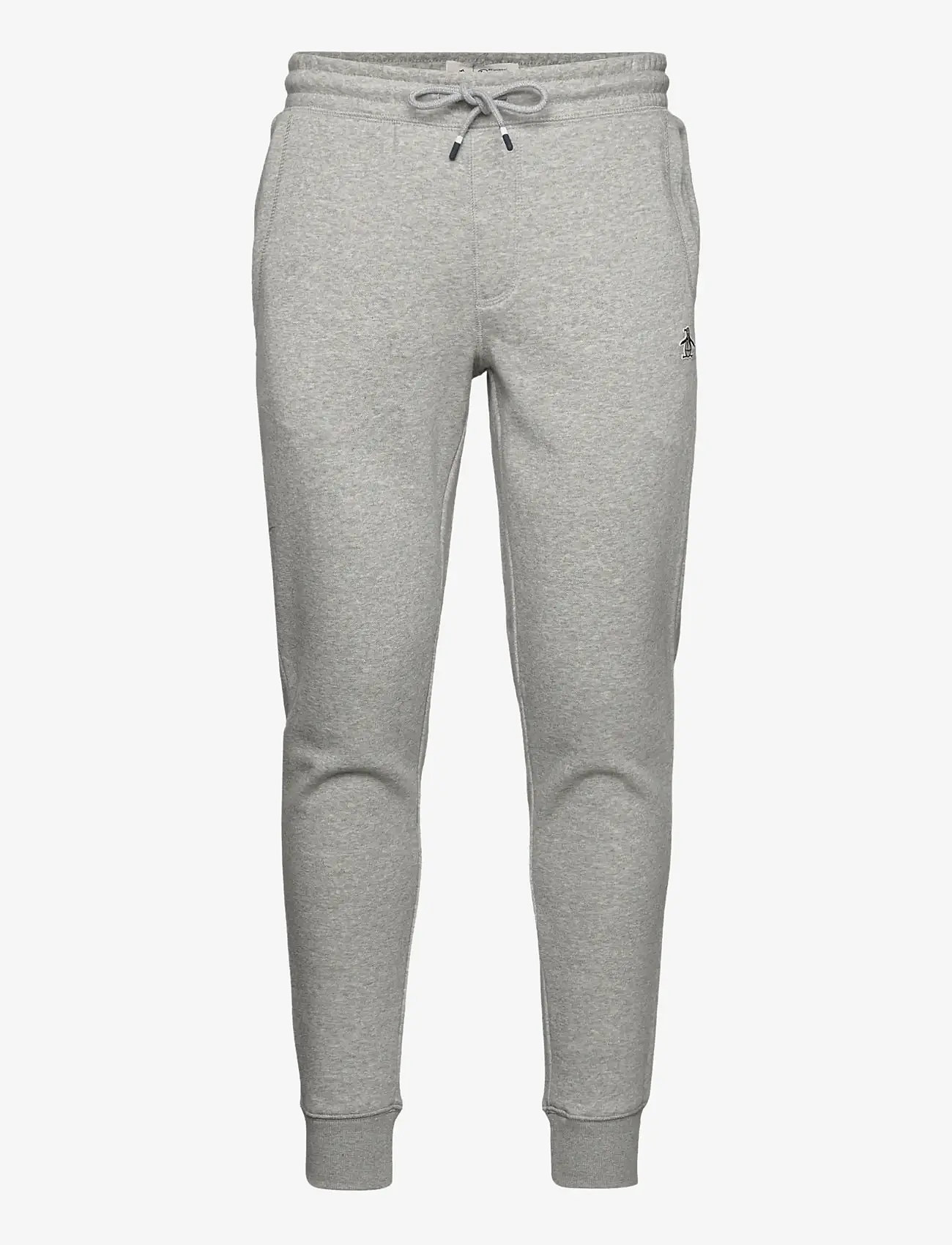 Original Penguin - STICKER PETE FLEECE - kollektioner - rain heather - 0