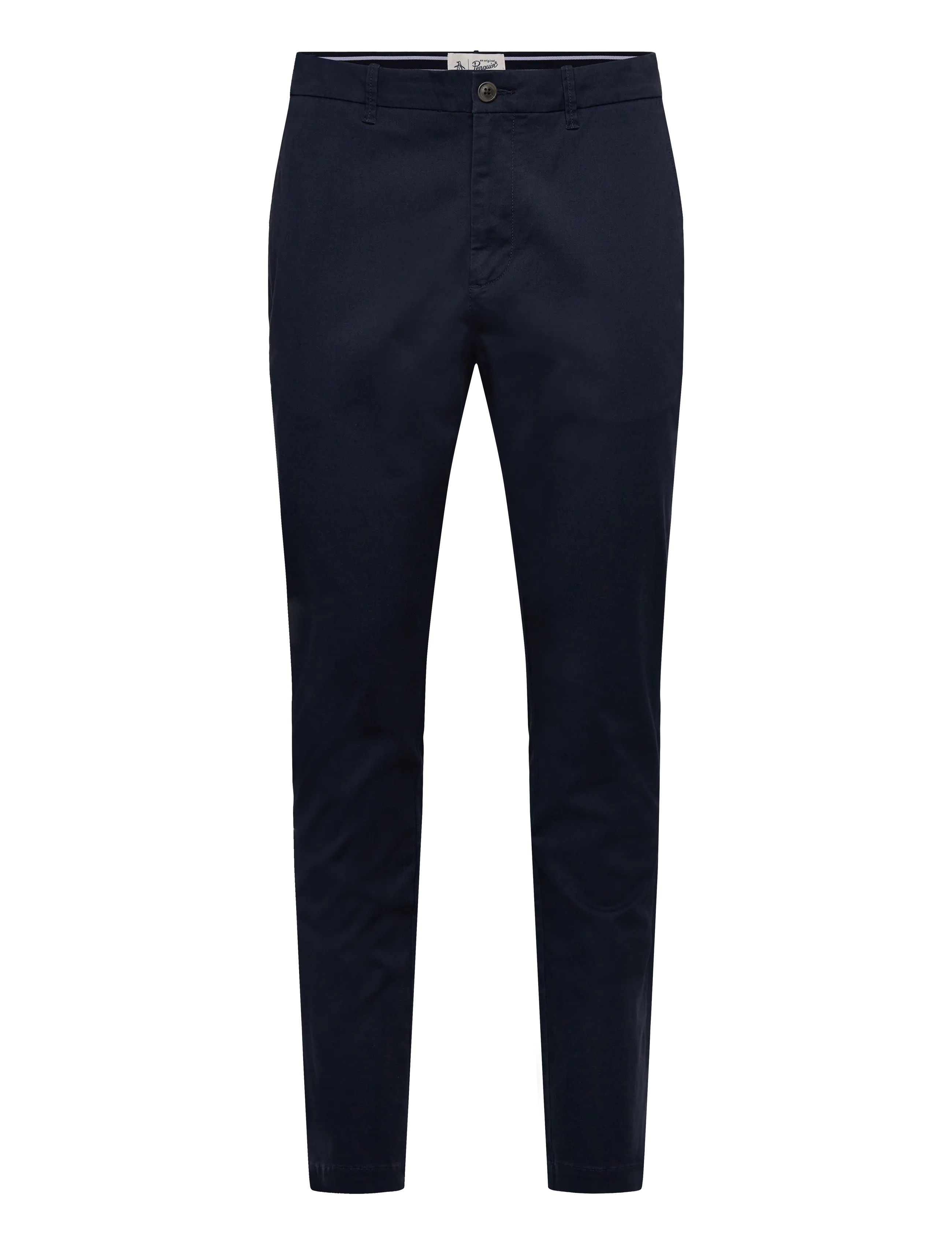 BASIC CHINO PANT MADE IN RECYCLED COTTON - DARK SAPPHIRE