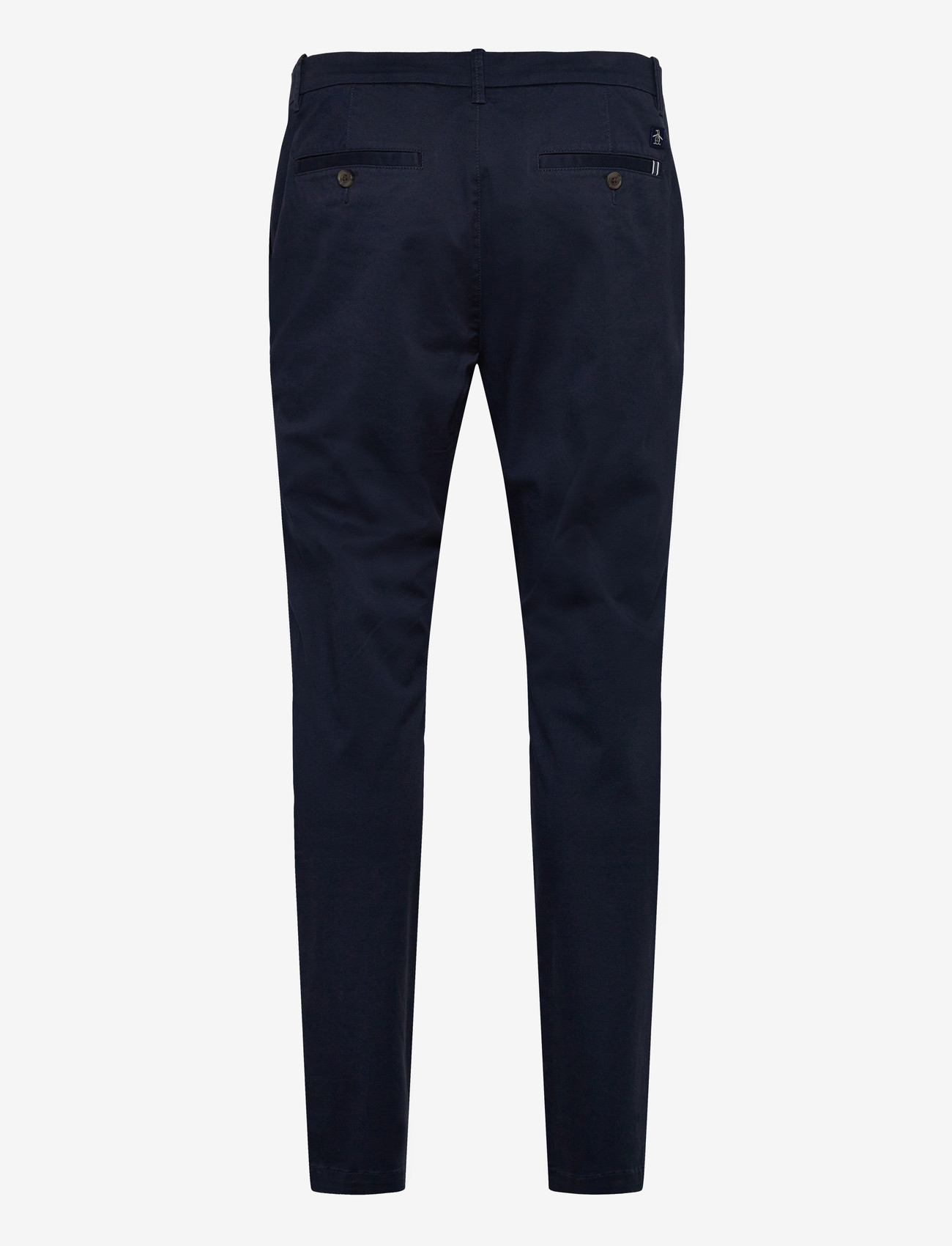 Original Penguin - BASIC CHINO PANT MADE IN RECYCLED COTTON - rennot housut - dark sapphire - 1
