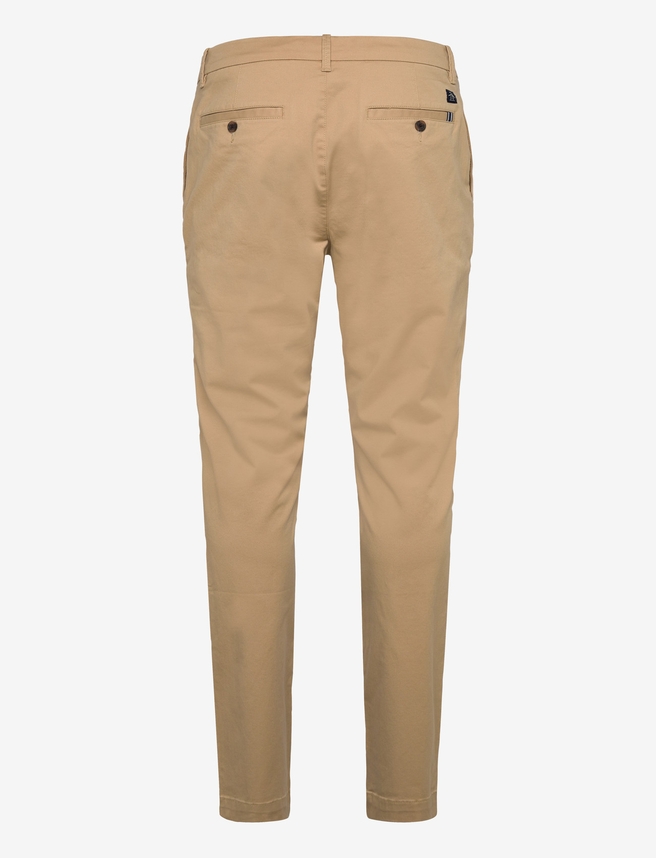Original Penguin - BASIC CHINO PANT MADE IN RECYCLED COTTON - casual trousers - travertine - 1
