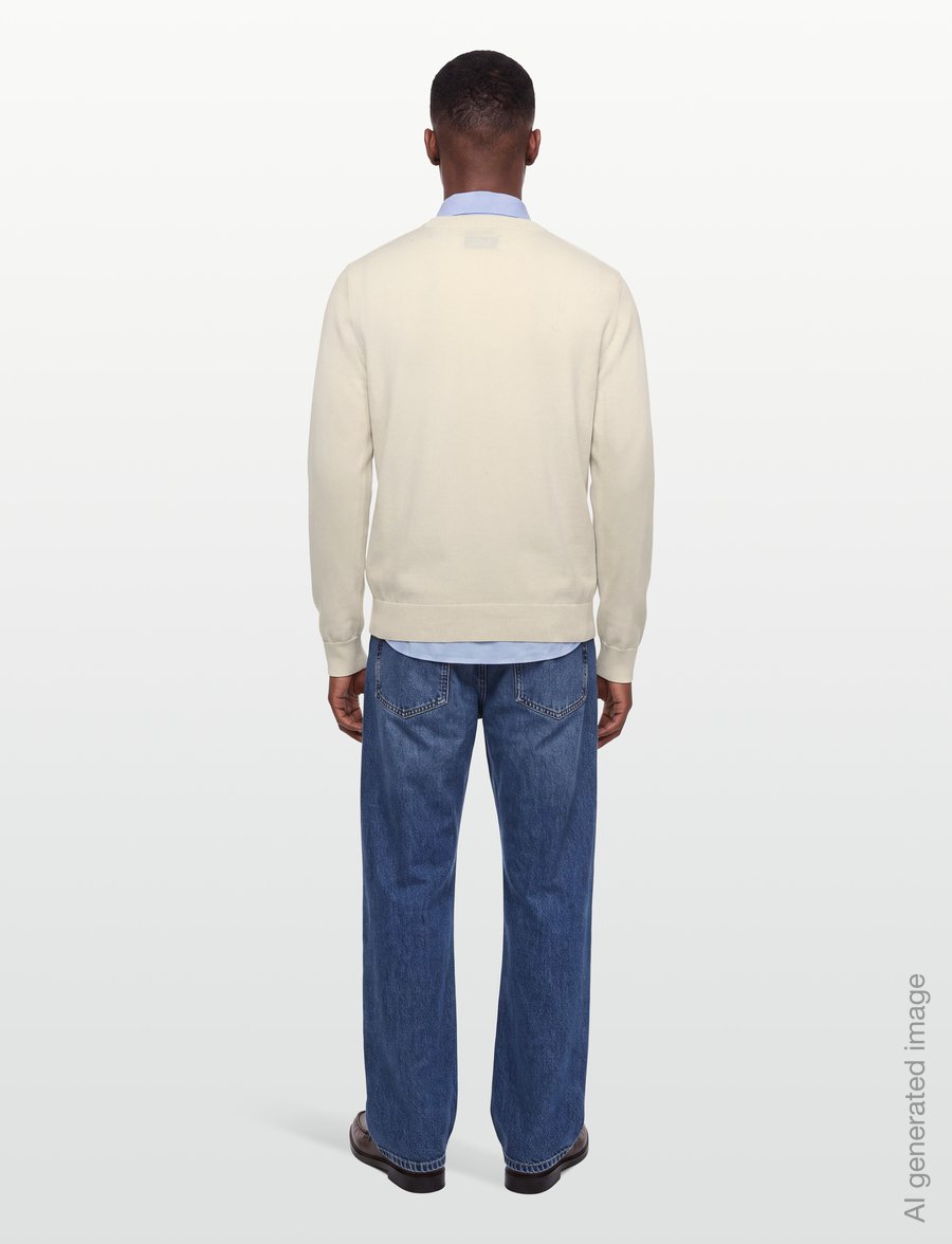 Original Penguin - 14GG CTTN JRSY CRWNC - rundhals - birch - 4