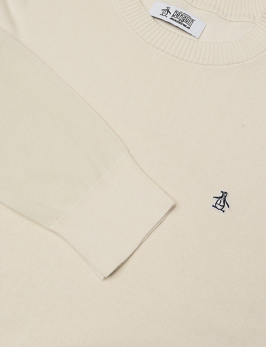 Original Penguin - 14GG CTTN JRSY CRWNC - rundhalsad - birch - 2