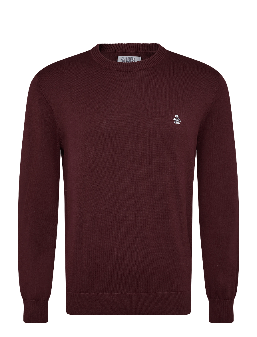 Original Penguin - 14GG CTTN JRSY CRWNC - Ümara kaelusega - port royale - 1