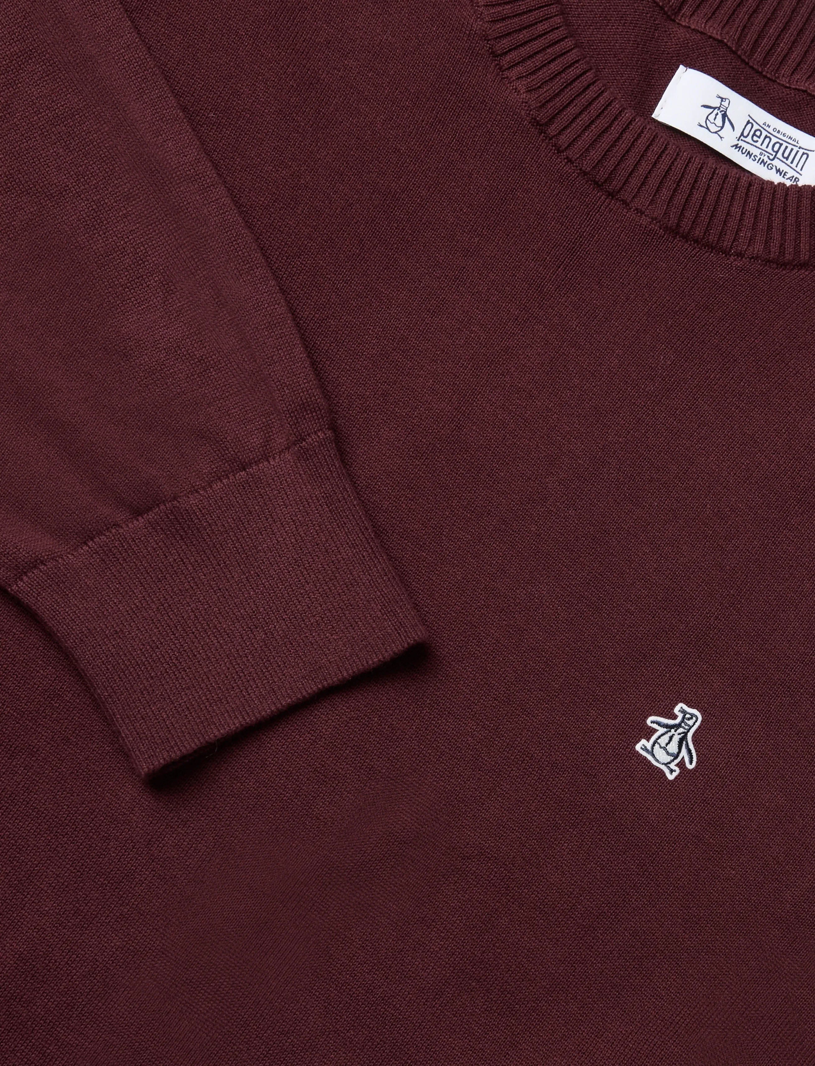 Original Penguin - 14GG CTTN JRSY CRWNC - Ümara kaelusega - port royale - 3