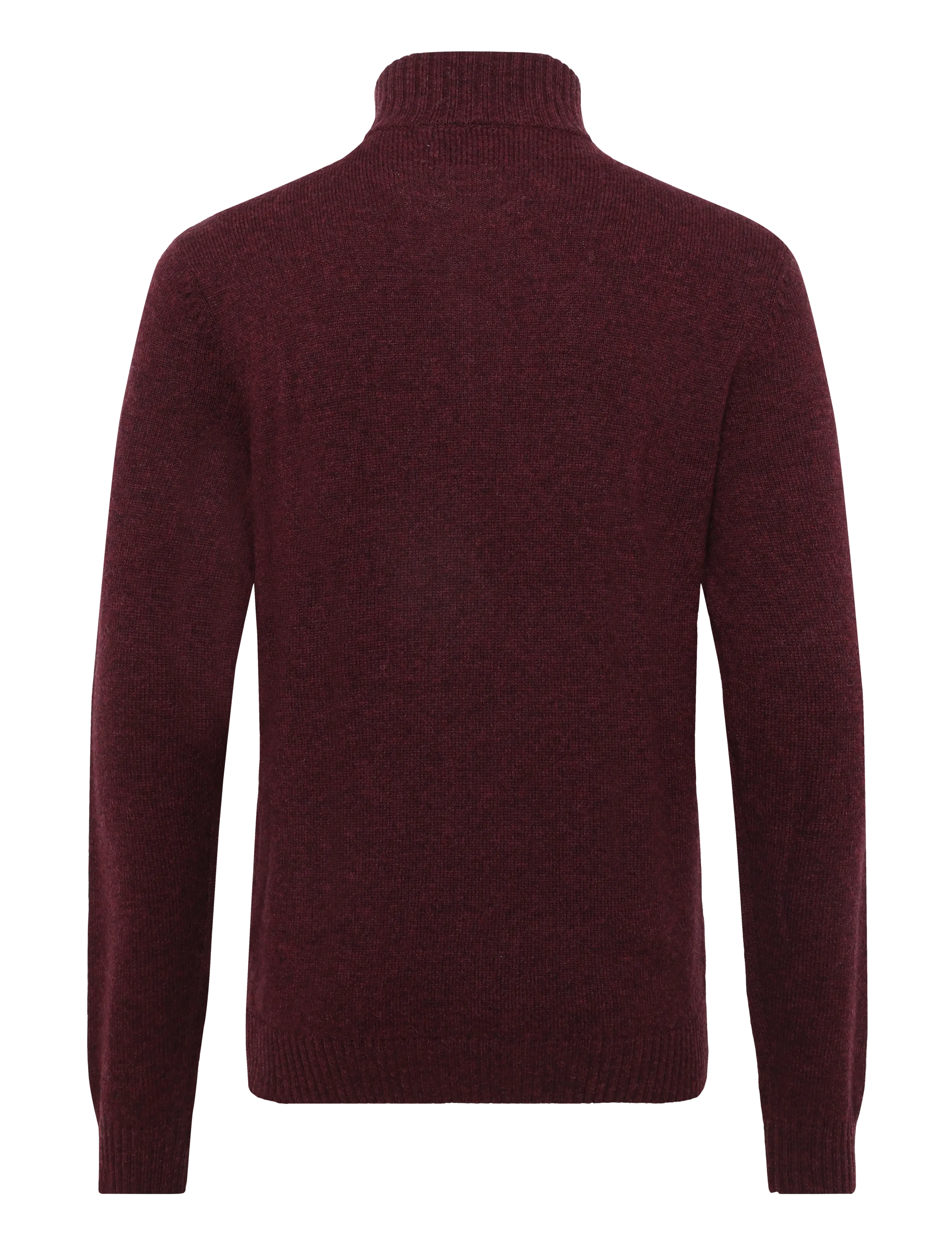Original Penguin - 7GG LAMBSWOOL 1/4 ZI - pullover mit halbem reißverschluss - cabernet - 1