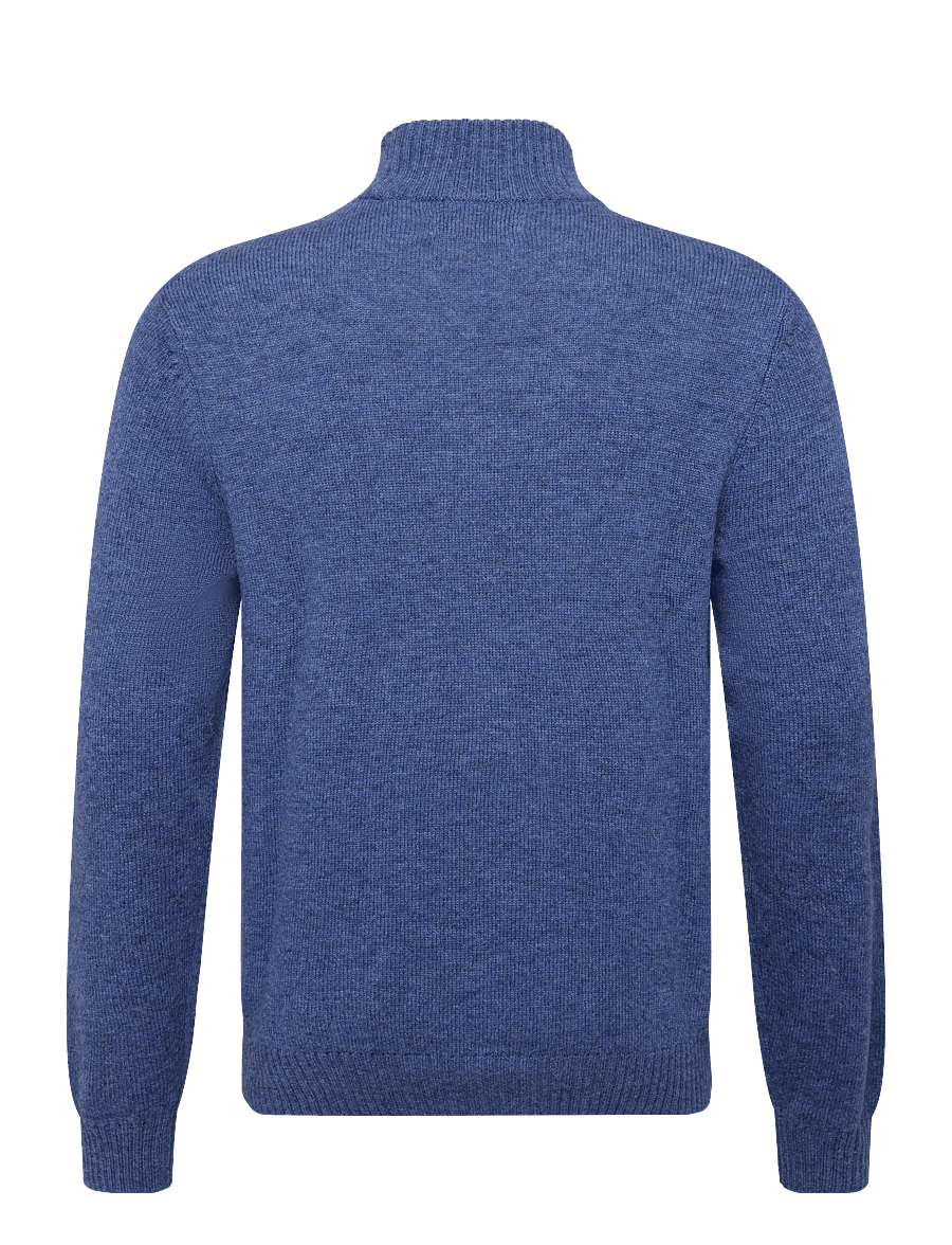 Original Penguin - 7GG LAMBSWOOL 1/4 ZI - pullover mit halbem reißverschluss - sargasso sea - 2