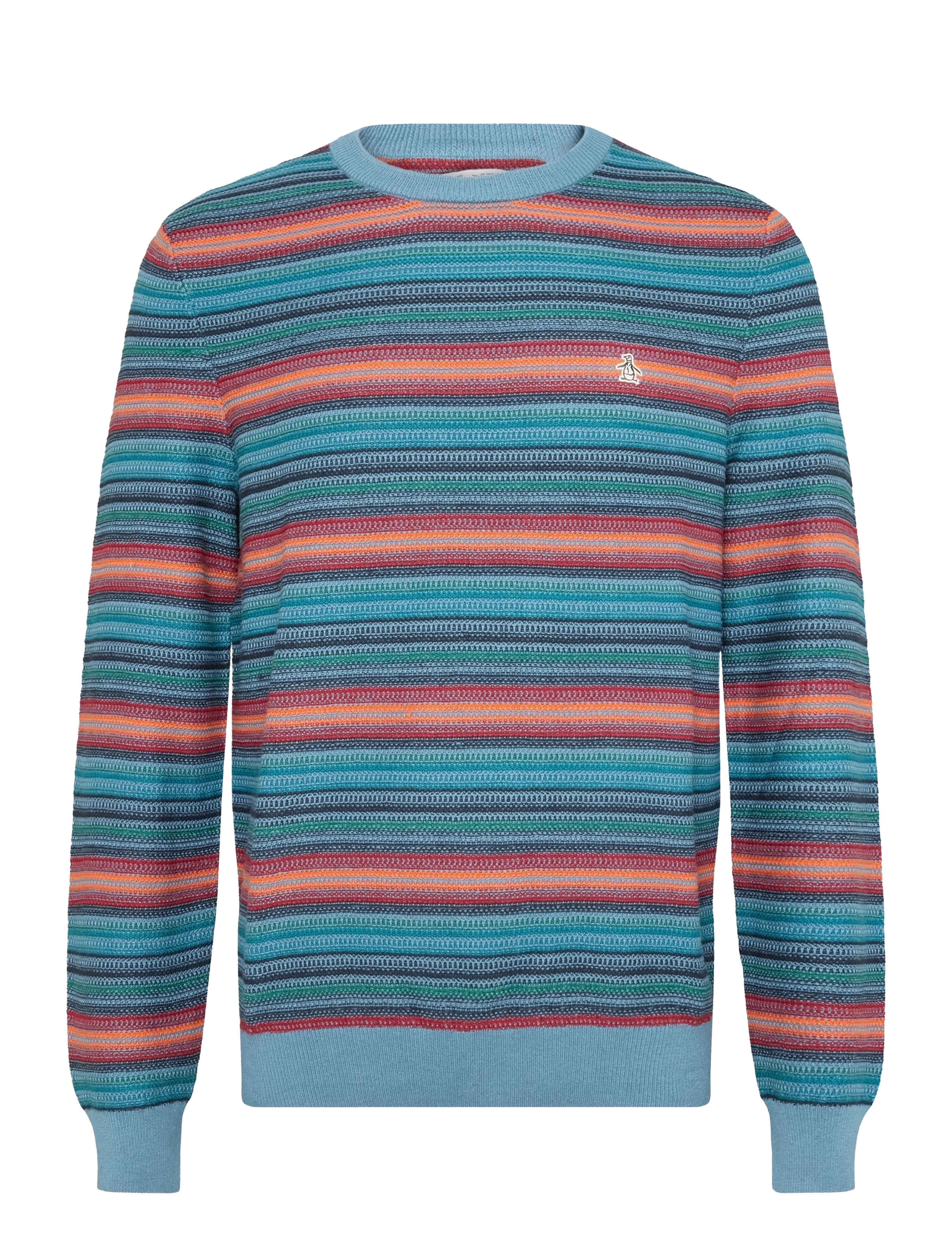 Original Penguin 12GG CTN BLND DERGRA - Ümara kaelusega - COPEN BLUE / blue