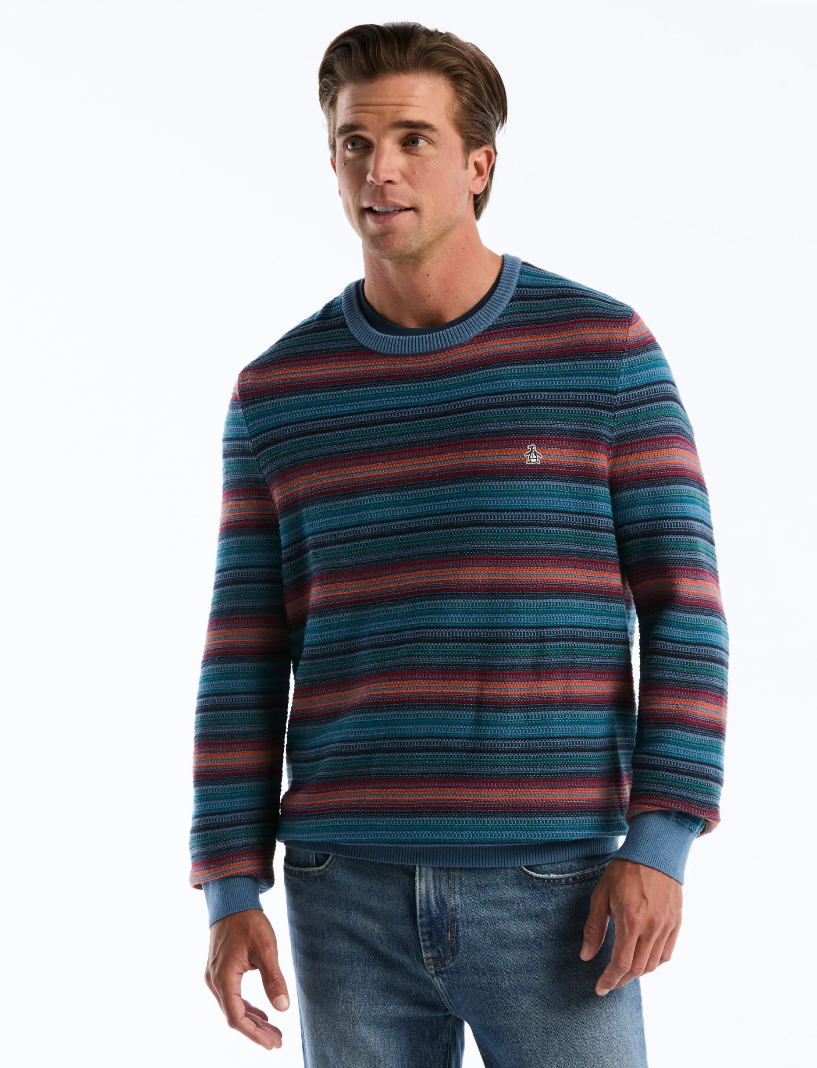 Original Penguin - 12GG CTN BLND DERGRA - copen blue - 0