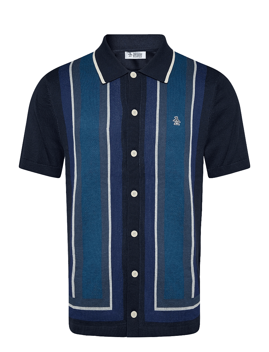 Original Penguin - 14GG CTTN BLND JQRD - stickade pikéer - dark sapphire - 1