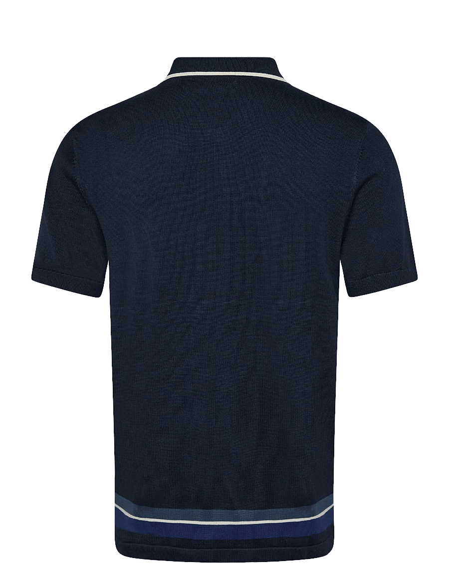 Original Penguin - 14GG CTTN BLND JQRD - stickade pikéer - dark sapphire - 2