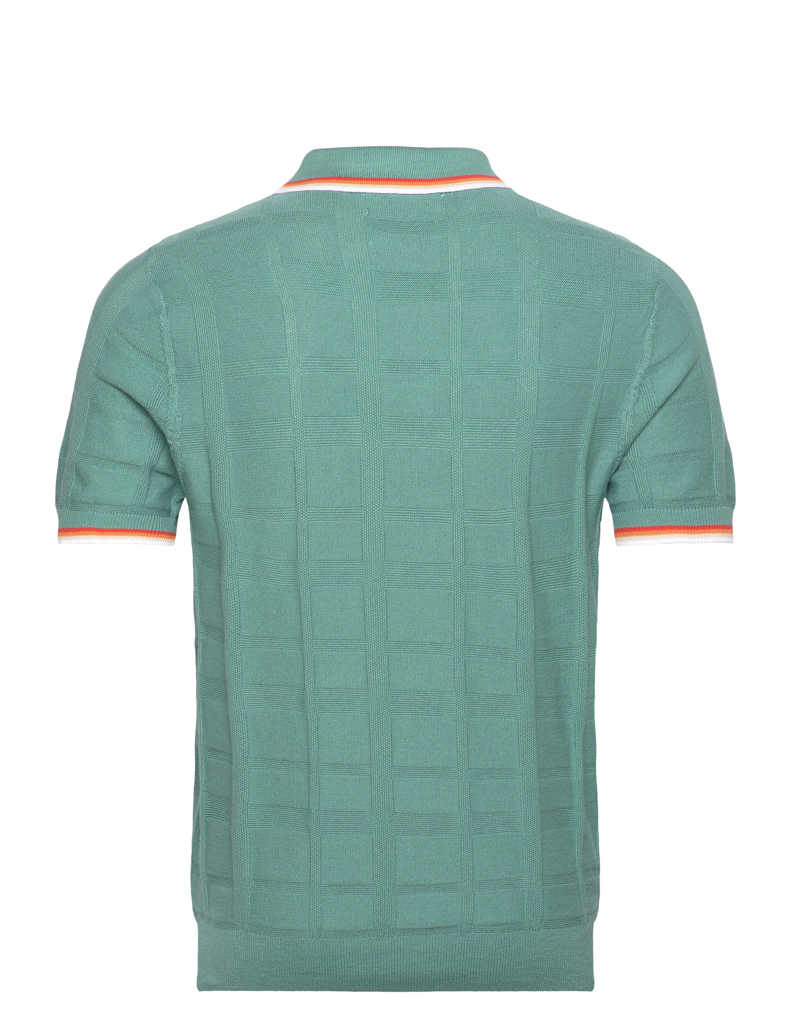 Original Penguin - SWTR POLO 1/4 ZIP JQ - oil blue - 1