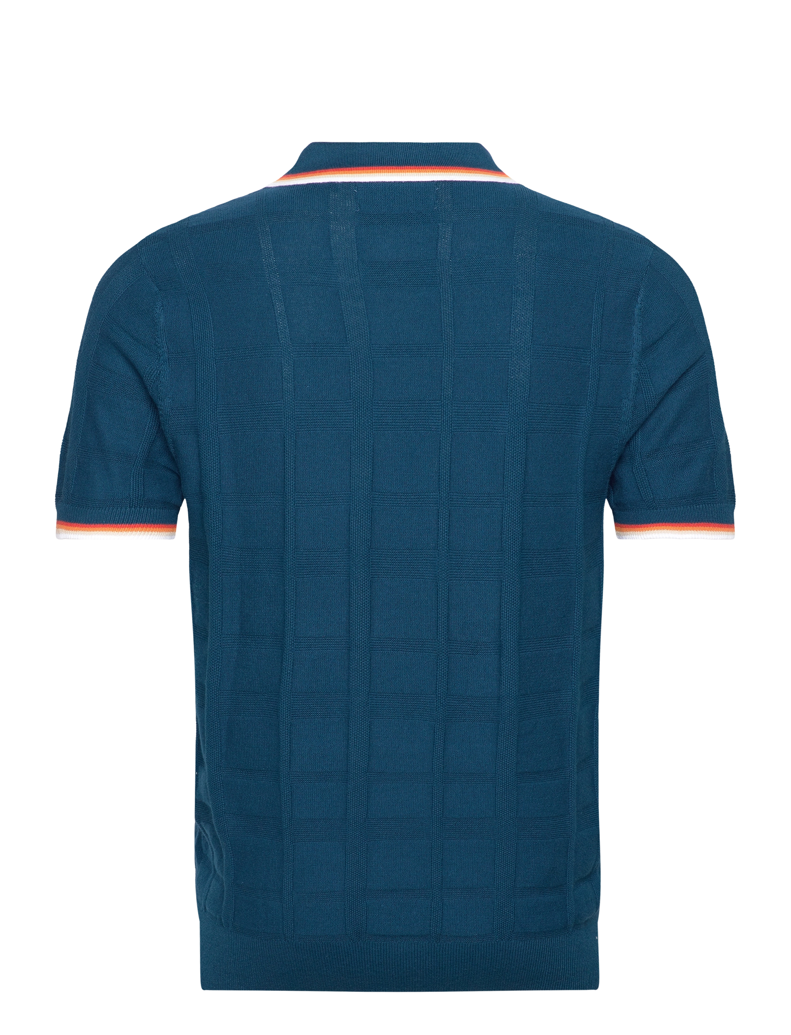 Original Penguin - SWTR POLO 1/4 ZIP JQ - poseidon blue - 1